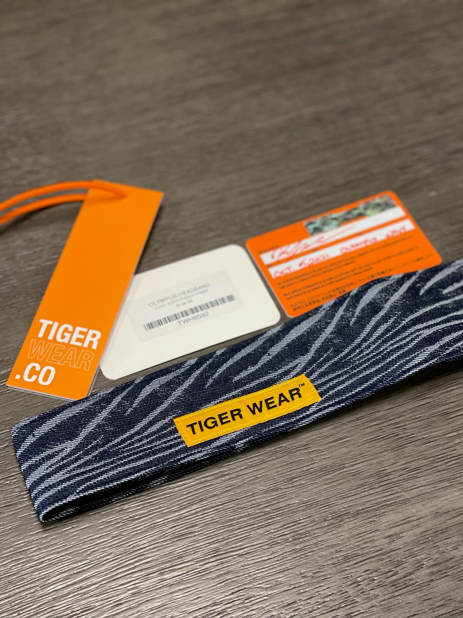 Tigerwear Co. Navy Olympus Headband - Image 4
