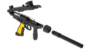 Tippmann FT-12 Rental Paintball Gun- Black - Image 3