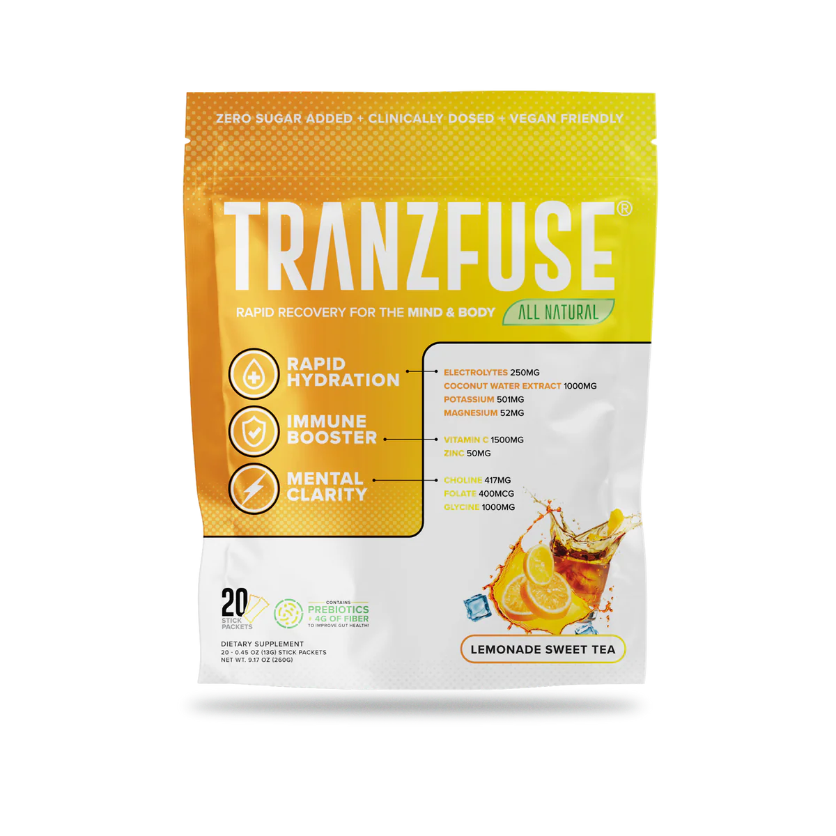 Tranzfuse Rapid Recovery Stick Packs - 20 Sticks - Image 3