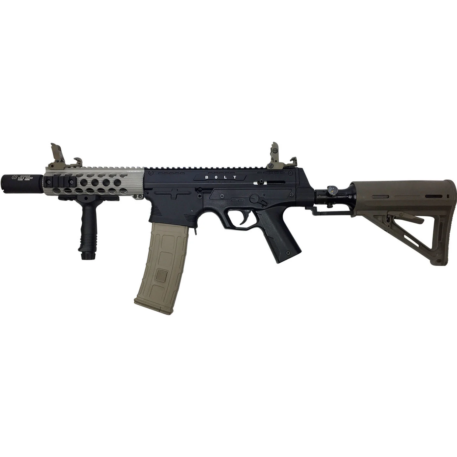 Troy TRX Extreme BattleRail 9 Inch Hand Guard (Tan) - Image 2