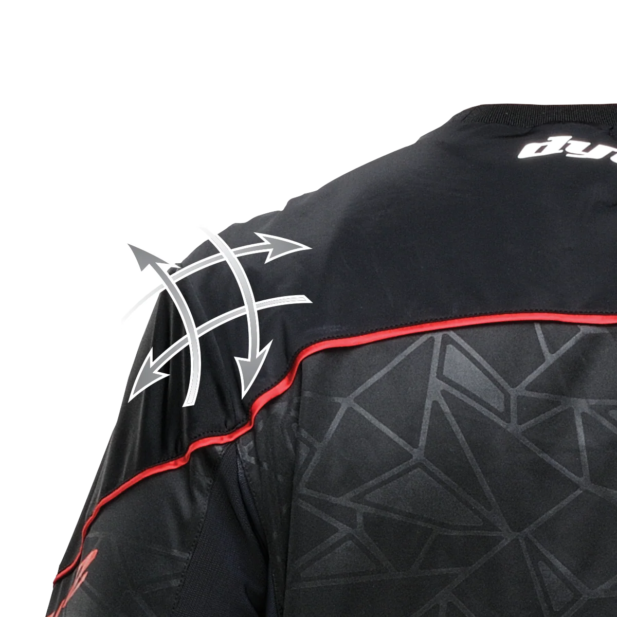 Ultralite Jersey - Black / Red - Image 4