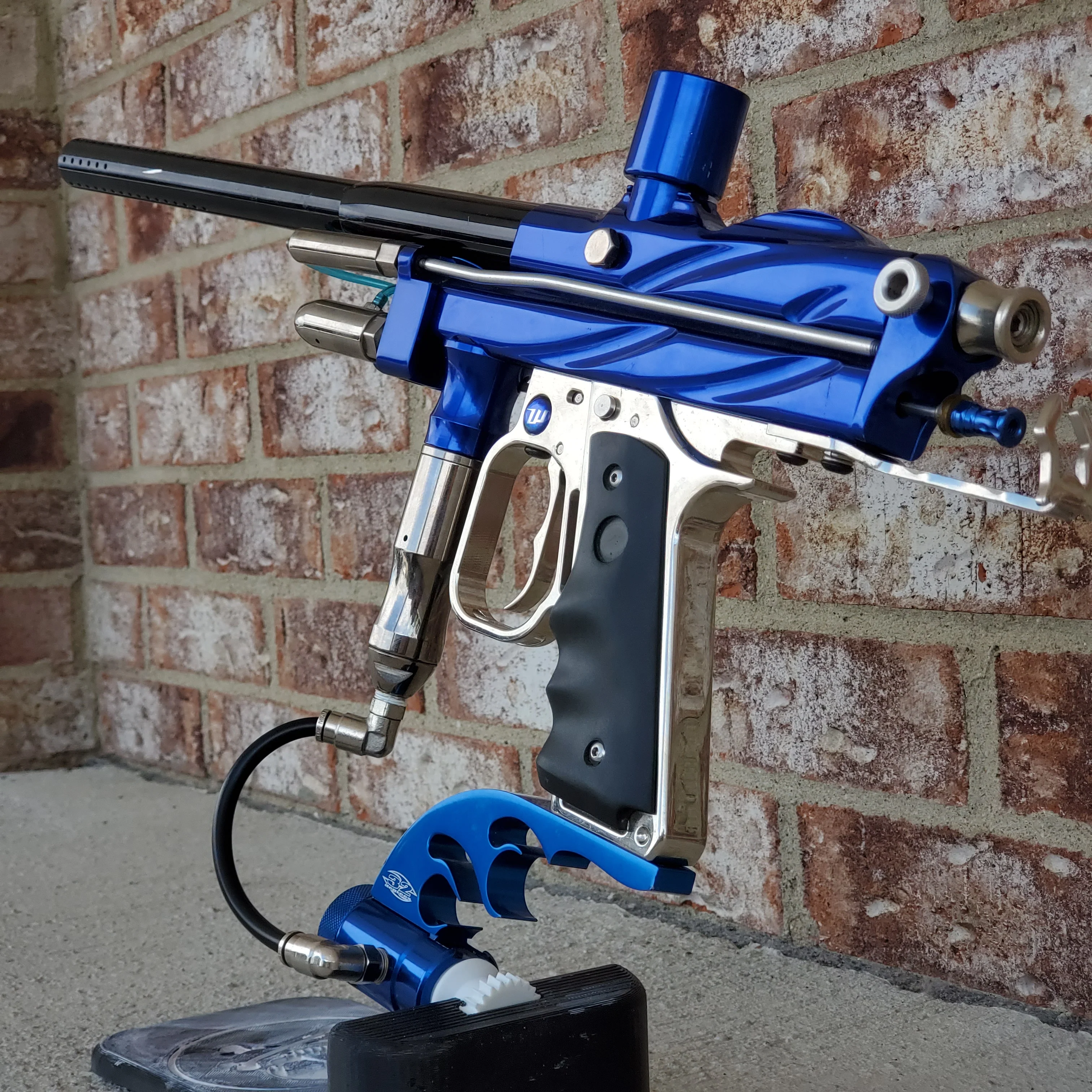 Used 2004 Prostock Autococker Paintball Gun - Gloss Blue - Image 3