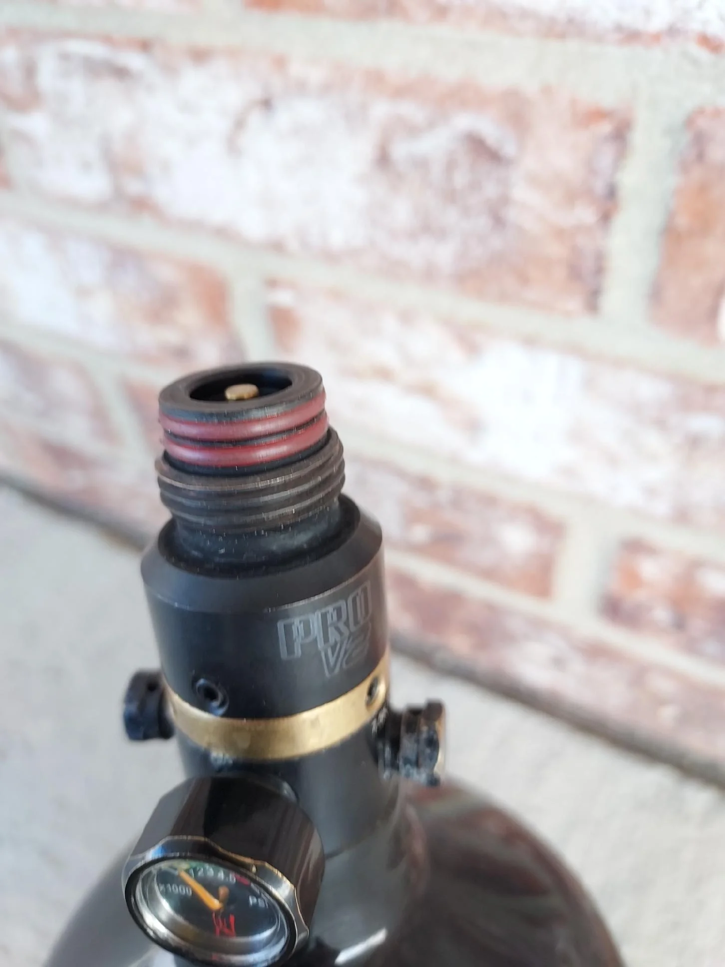 Used 80/4500 Paintball Tank - Luxe - Ninja ProV2 SLP Regulator - Image 5