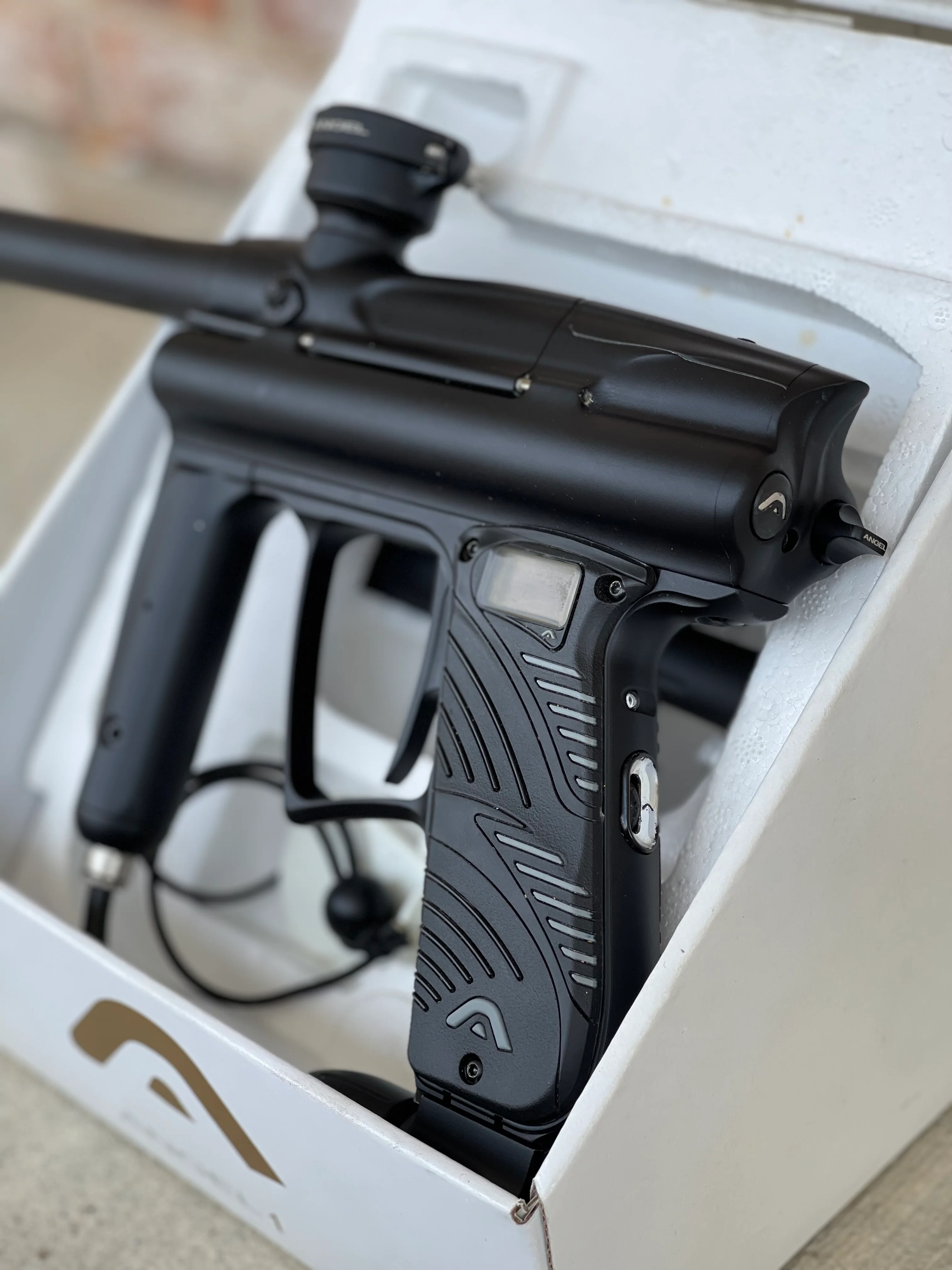 Used Angel A1 Paintball Marker - Black - Image 2