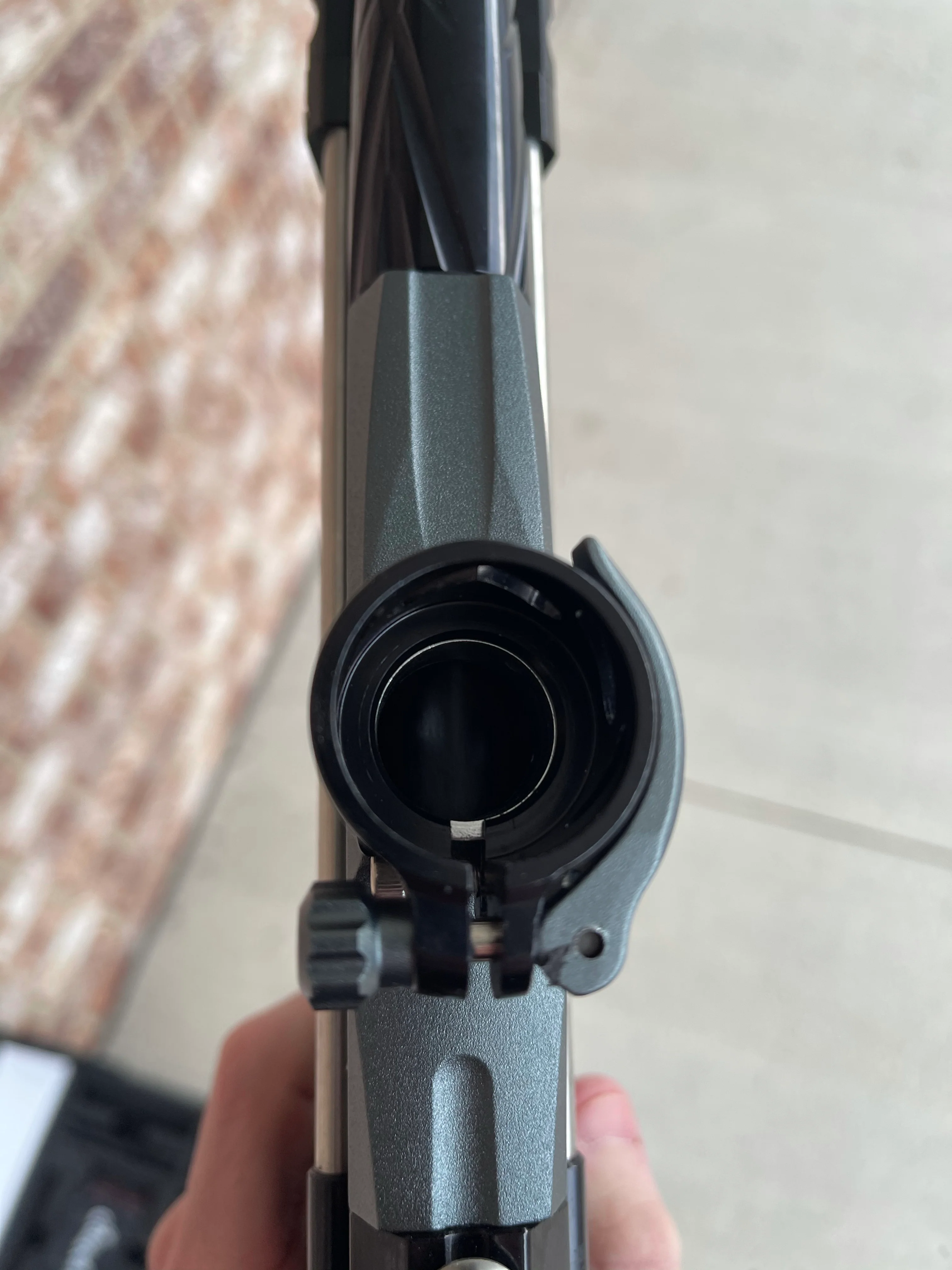 Used Azodin KP3 Pump Paintball Gun - Dust Grey / Black - Image 6