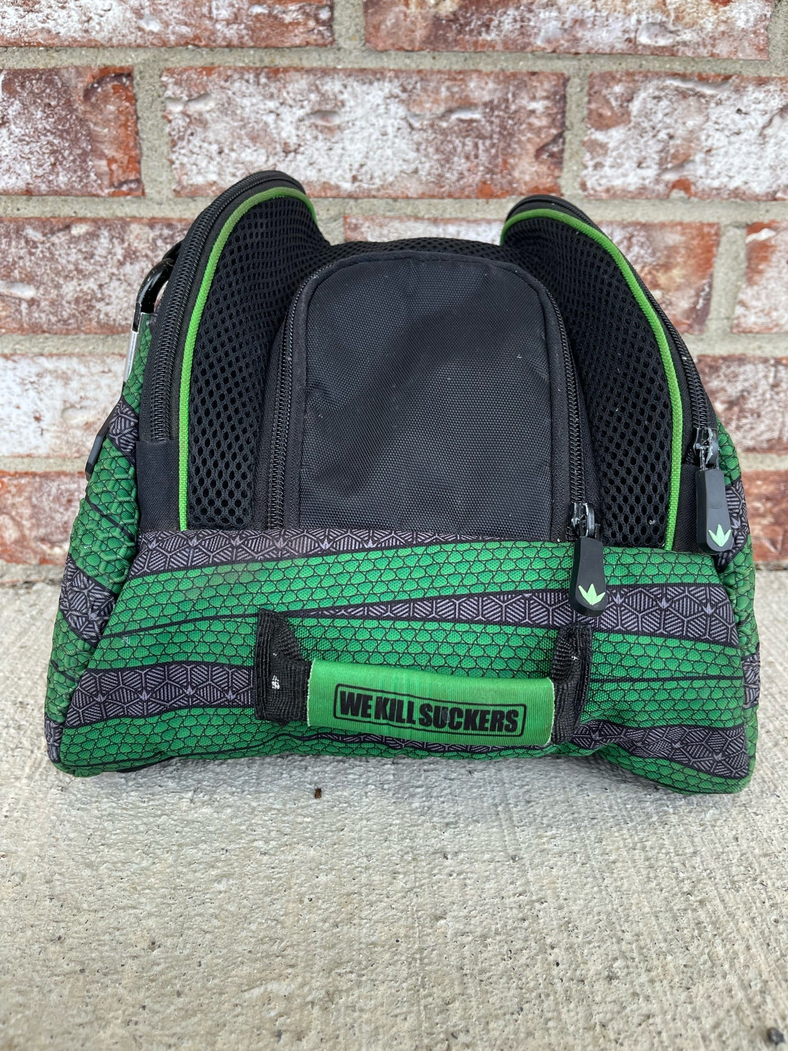 Used BNKR KINGS Goggle Bag - Green/Black - Image 3