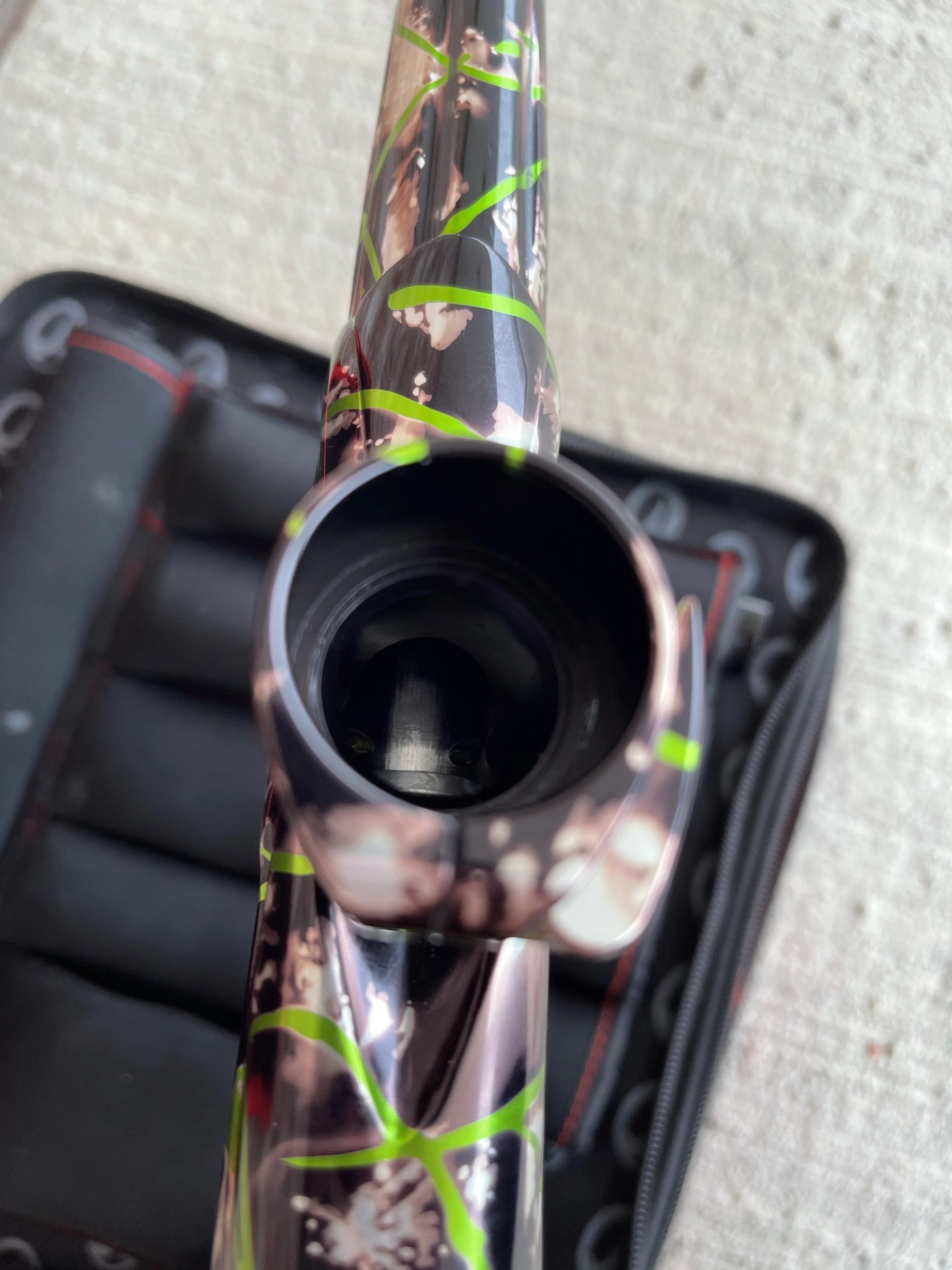 Used Bob Long Onslaught Paintball Gun - Slime Splash - Image 6