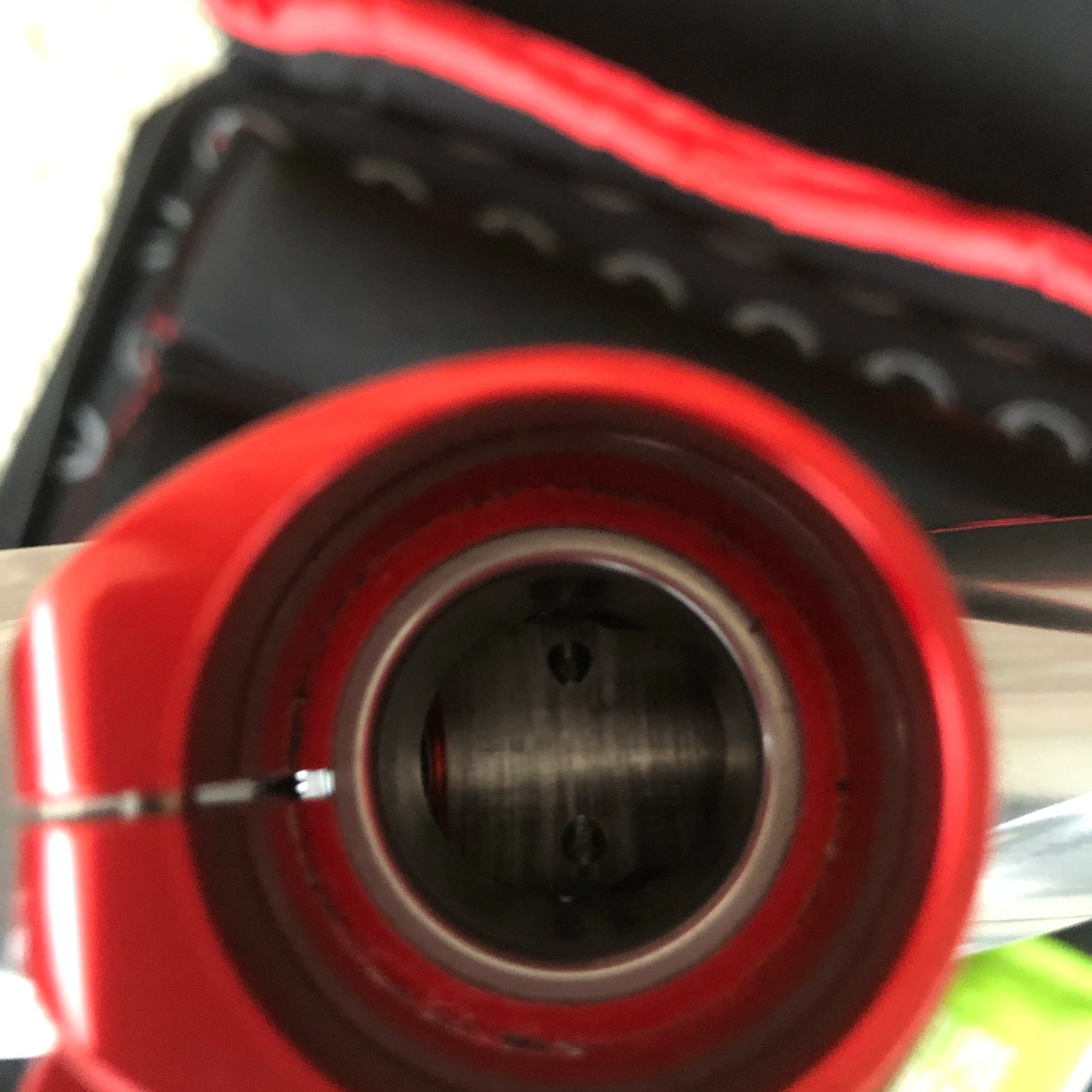 Used Bob Long V-com Paintball Gun - Polished Grey/Red - Image 5
