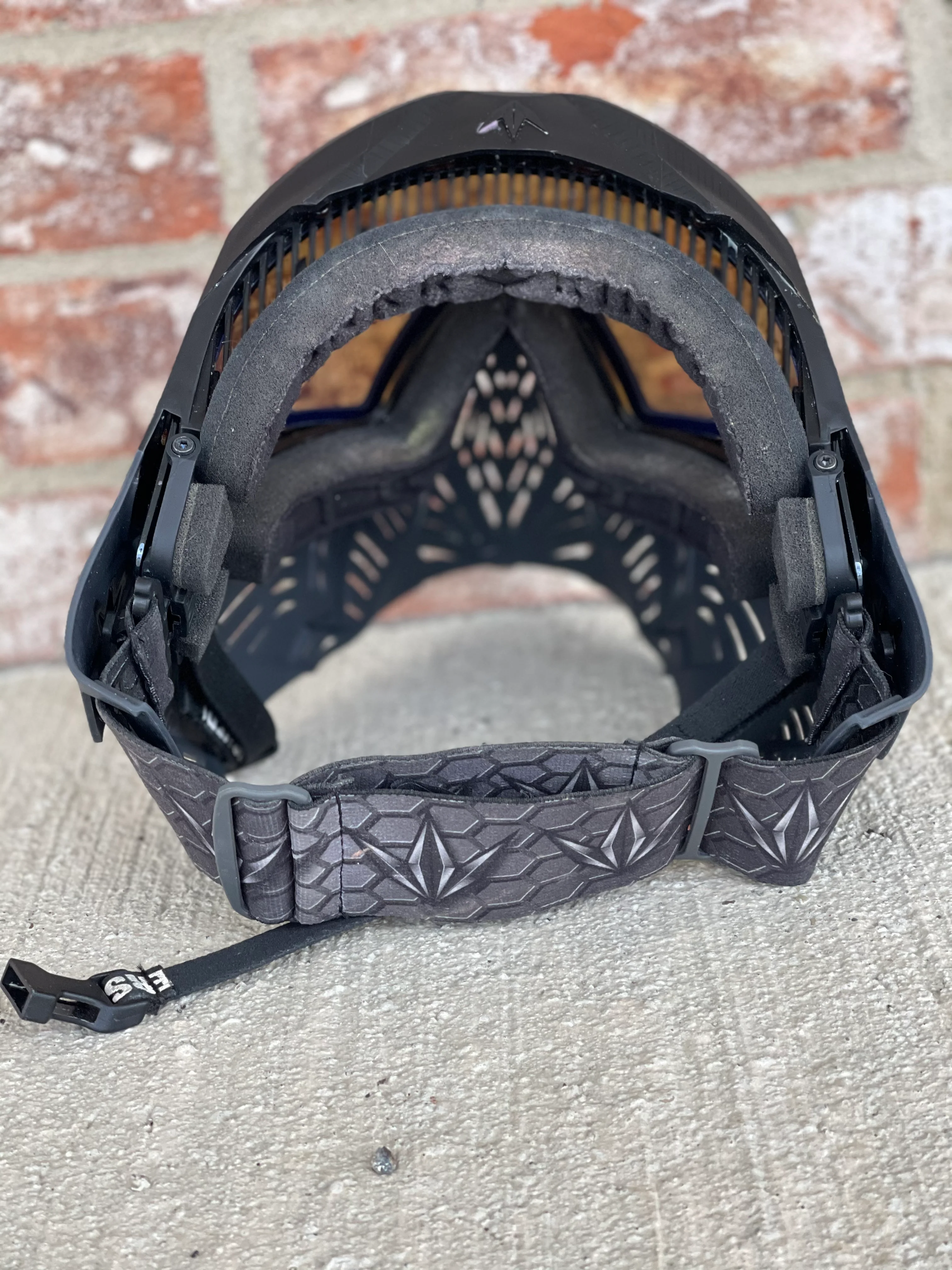 Used Bunker Kings CMD Paintball Mask - Black Ninja - Image 4