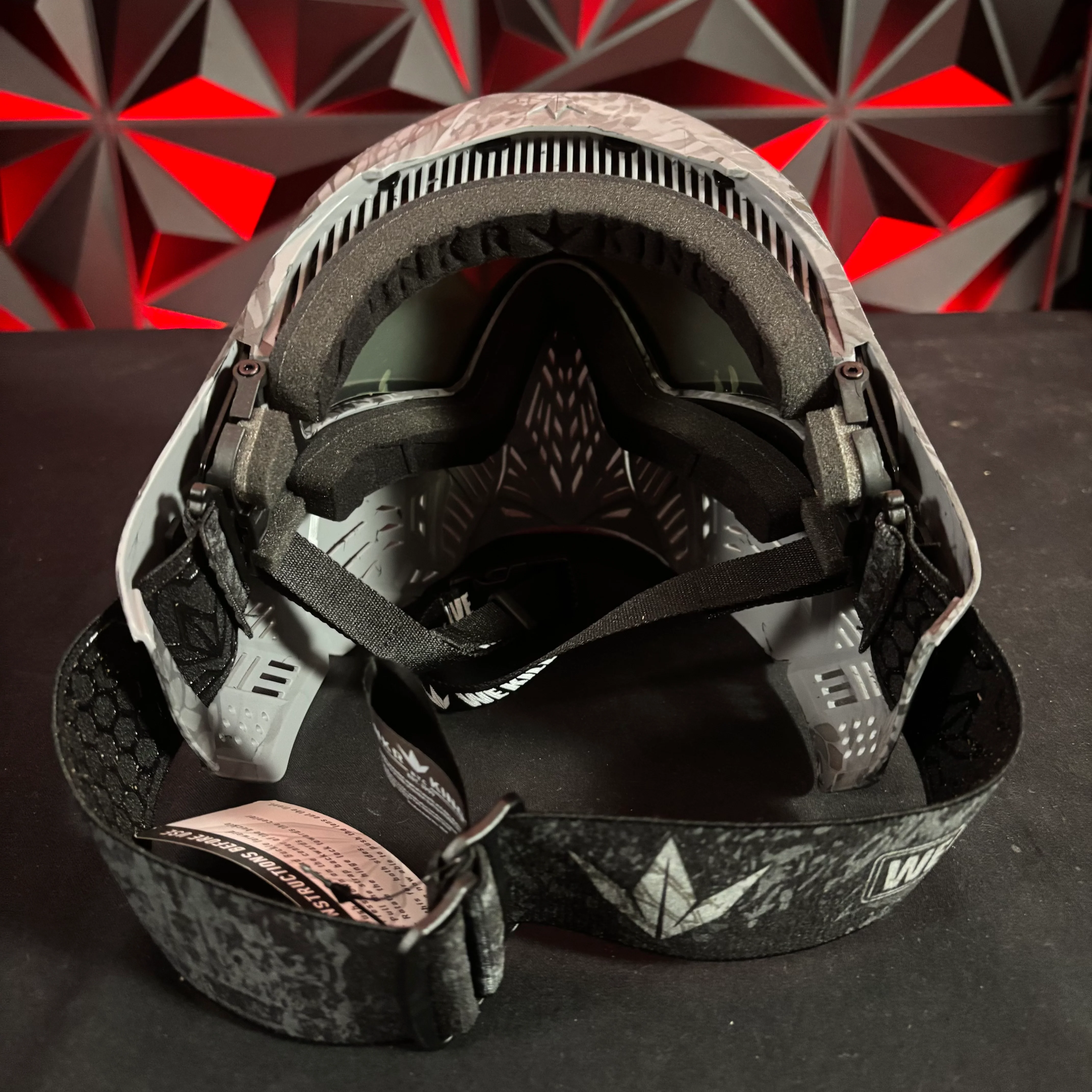 Used BunkerKings CMD Paintball Mask - Black Highlander - Image 4