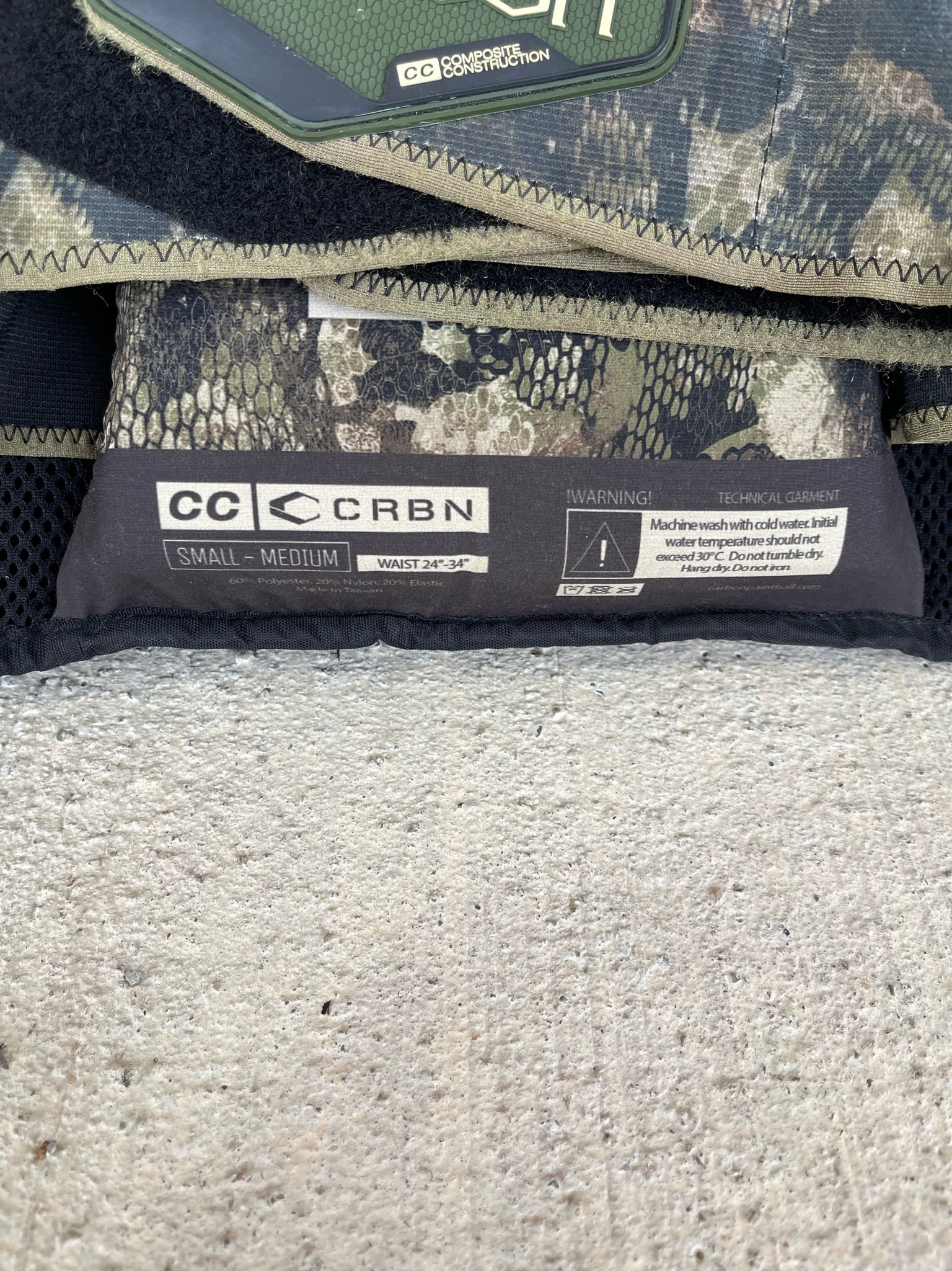 Used Carbon CC 5+8 Harness - Camo - Image 6