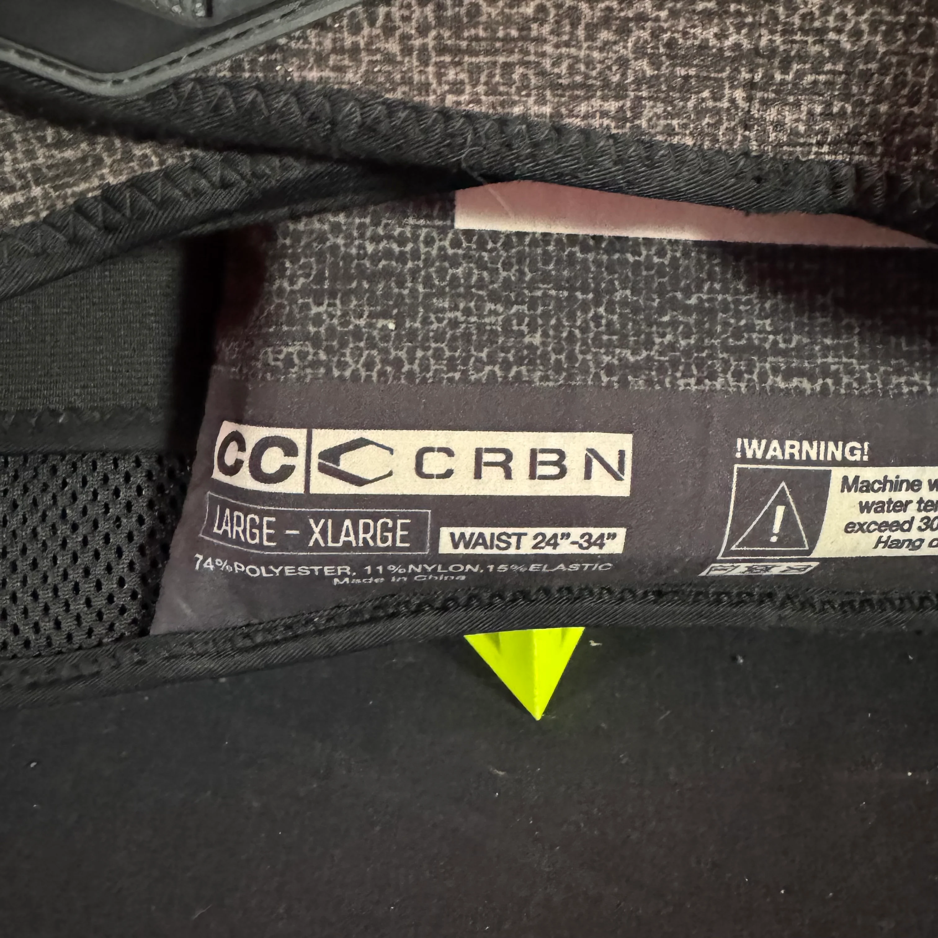Used Carbon CC Paintball Harness - 5 + 7 Heather Grey - Large/XL