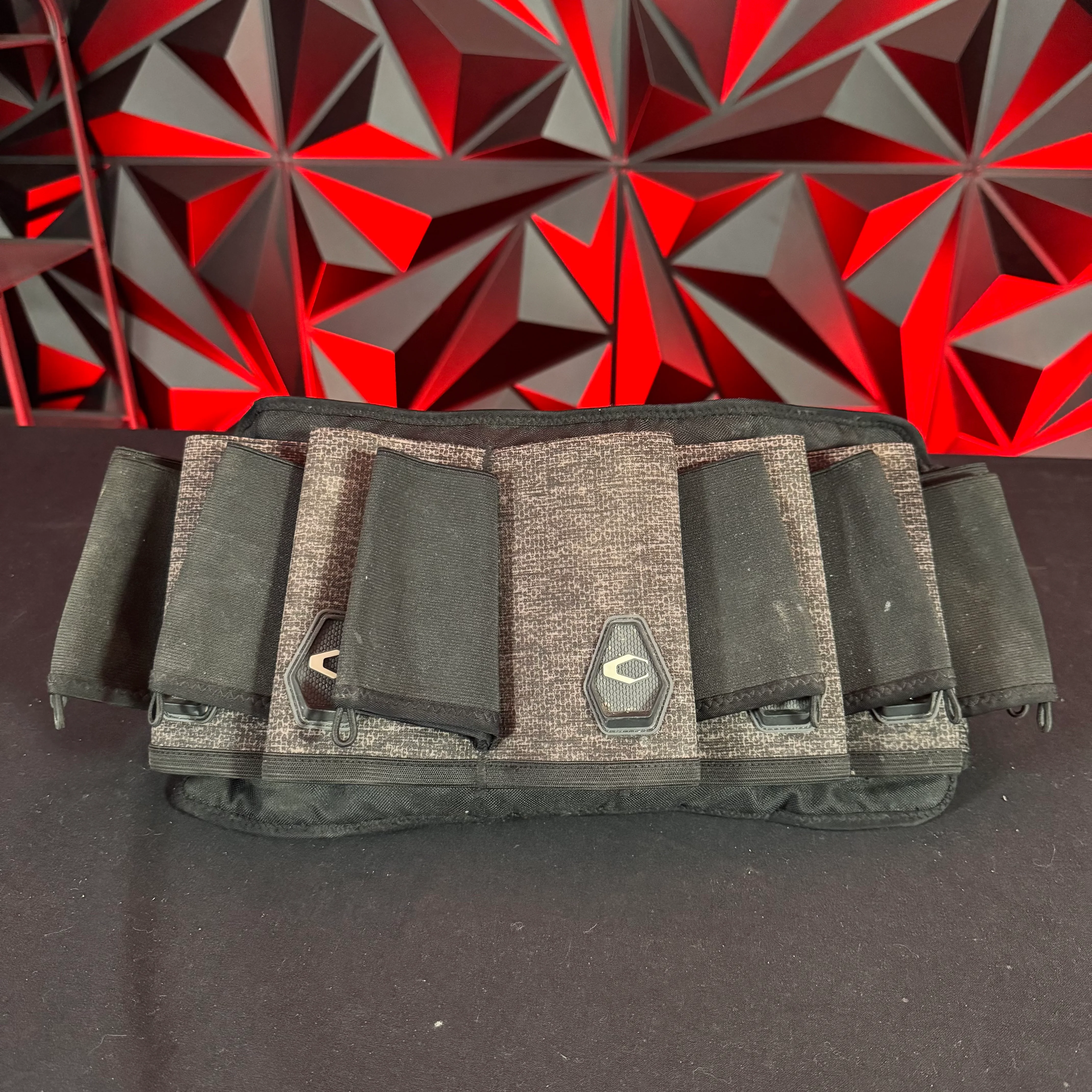 Used Carbon CC Paintball Harness - 5 + 7 Heather Grey - Large/XL - Image 3