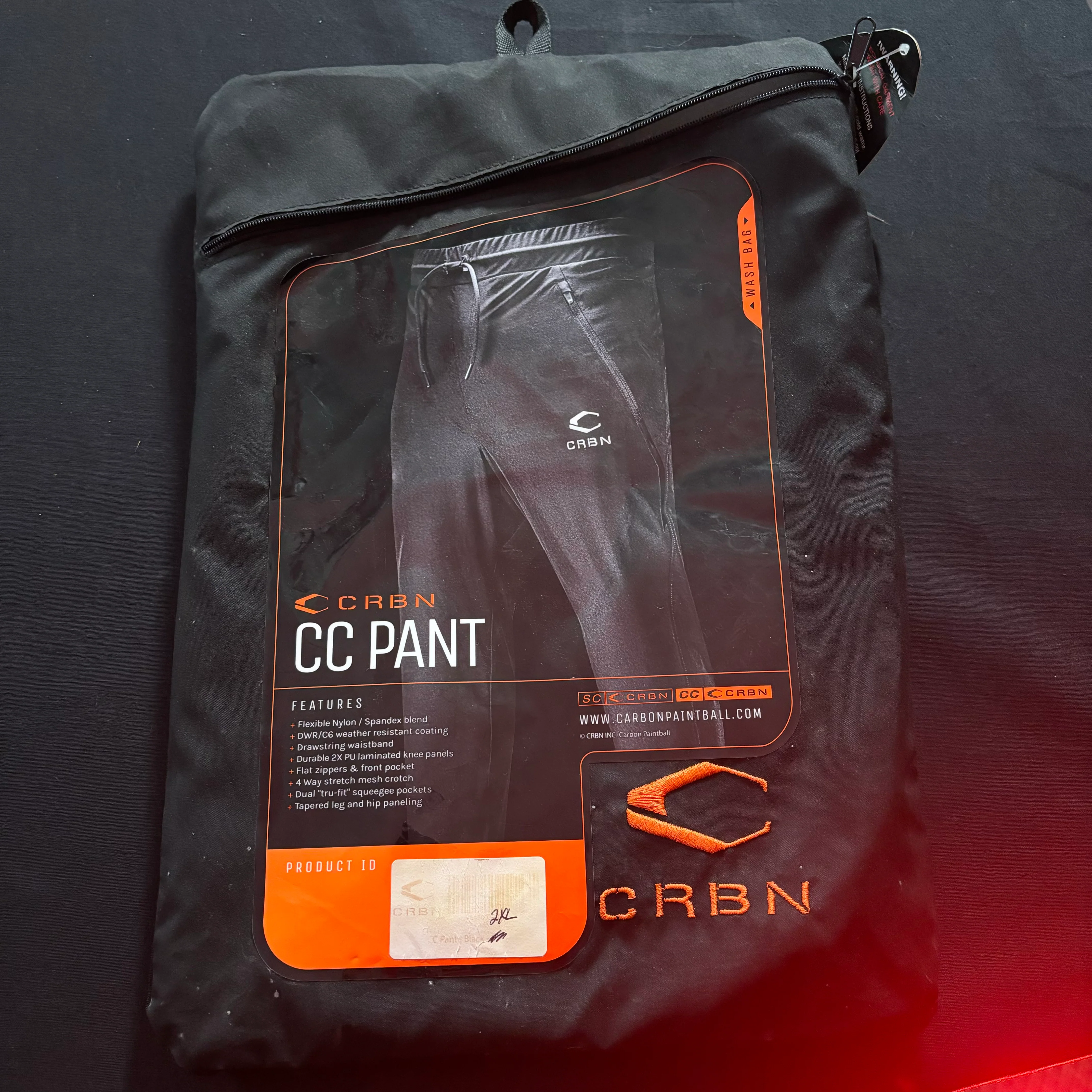 Used Carbon CC Paintball Pants - 2XL - Image 3