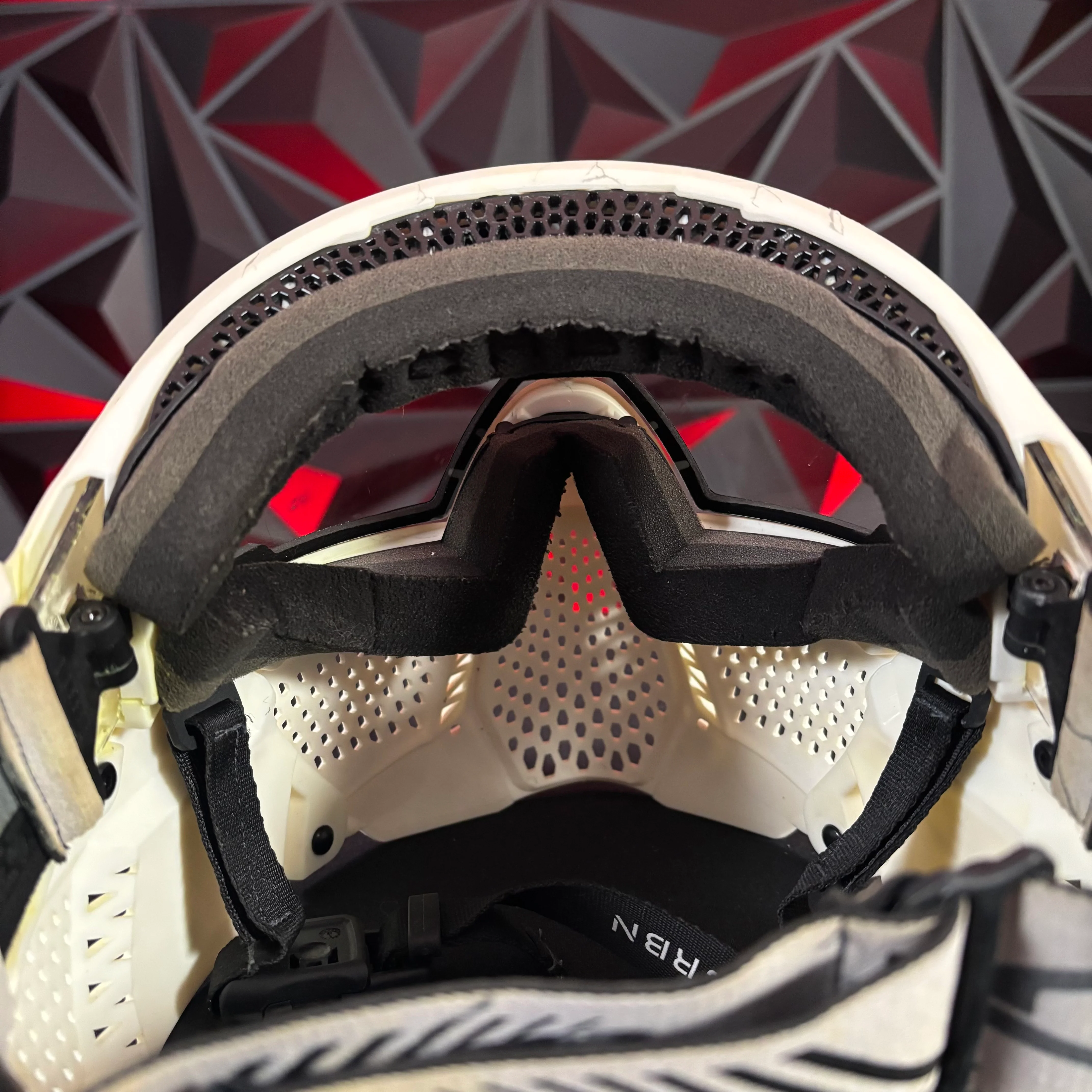 Used Carbon GRX More Coverage Paintball Mask - Fractured - Image 5