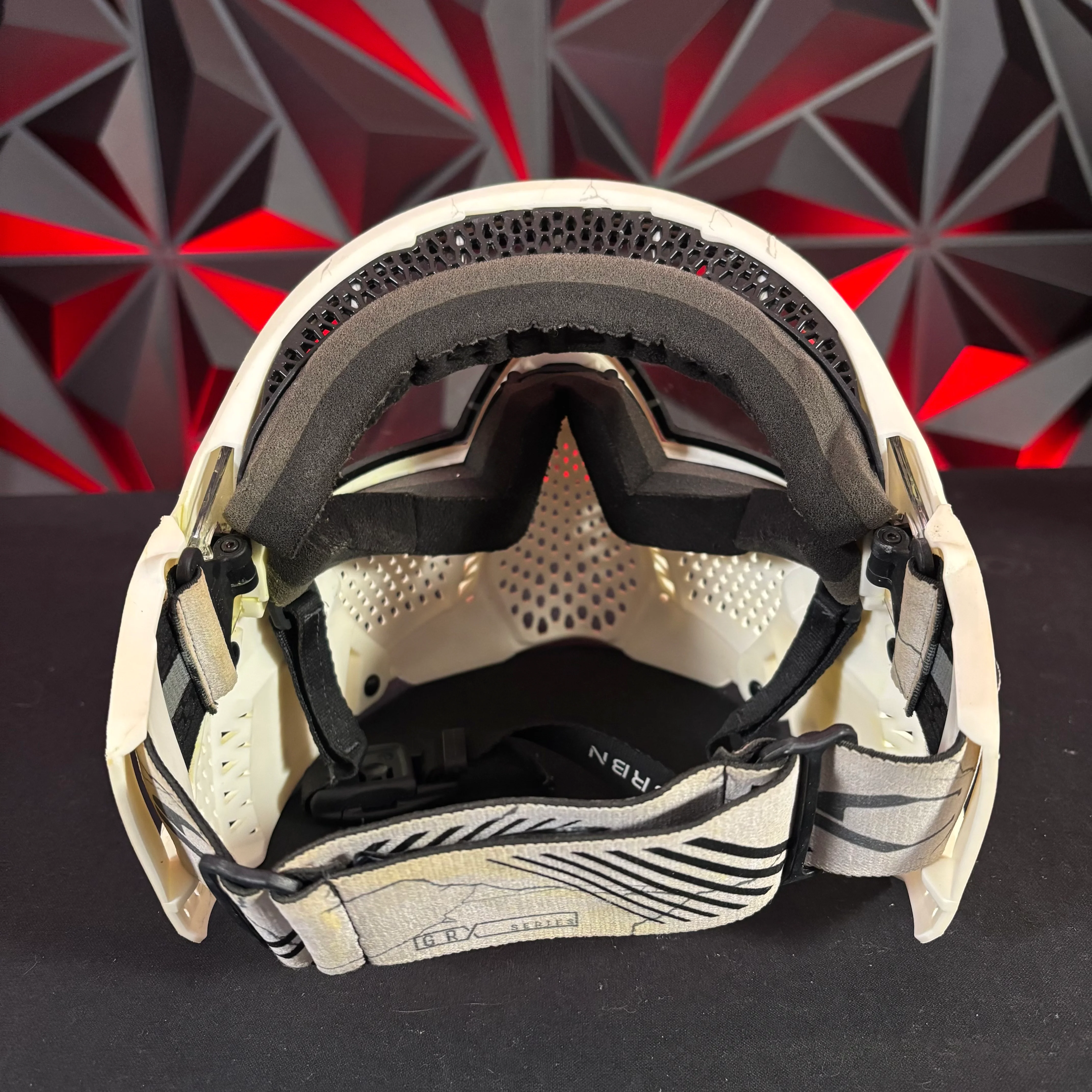 Used Carbon GRX More Coverage Paintball Mask - Fractured - Image 6