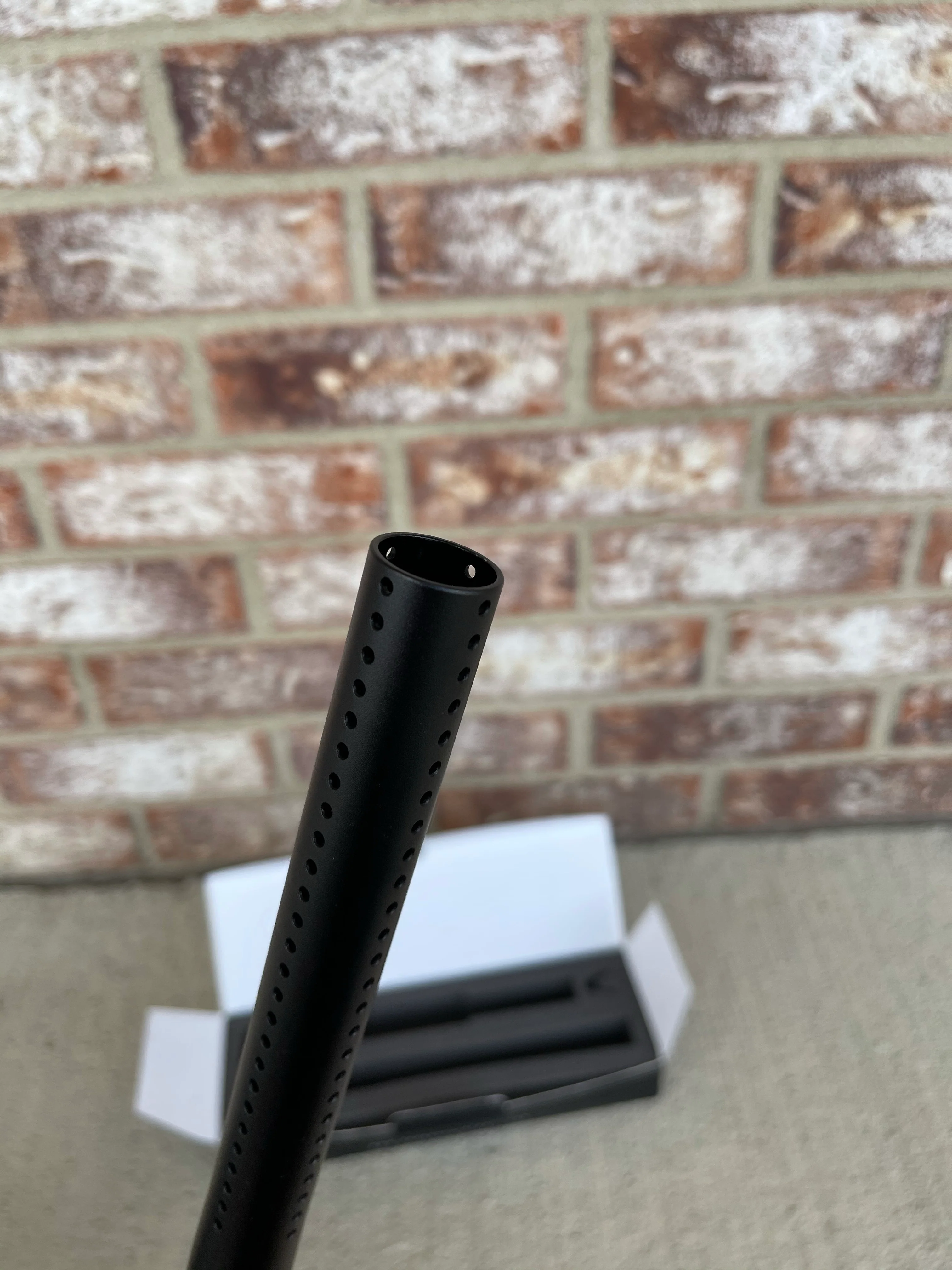 Used Carbon IC Paintball Barrel - AC Thread - Black - Image 2