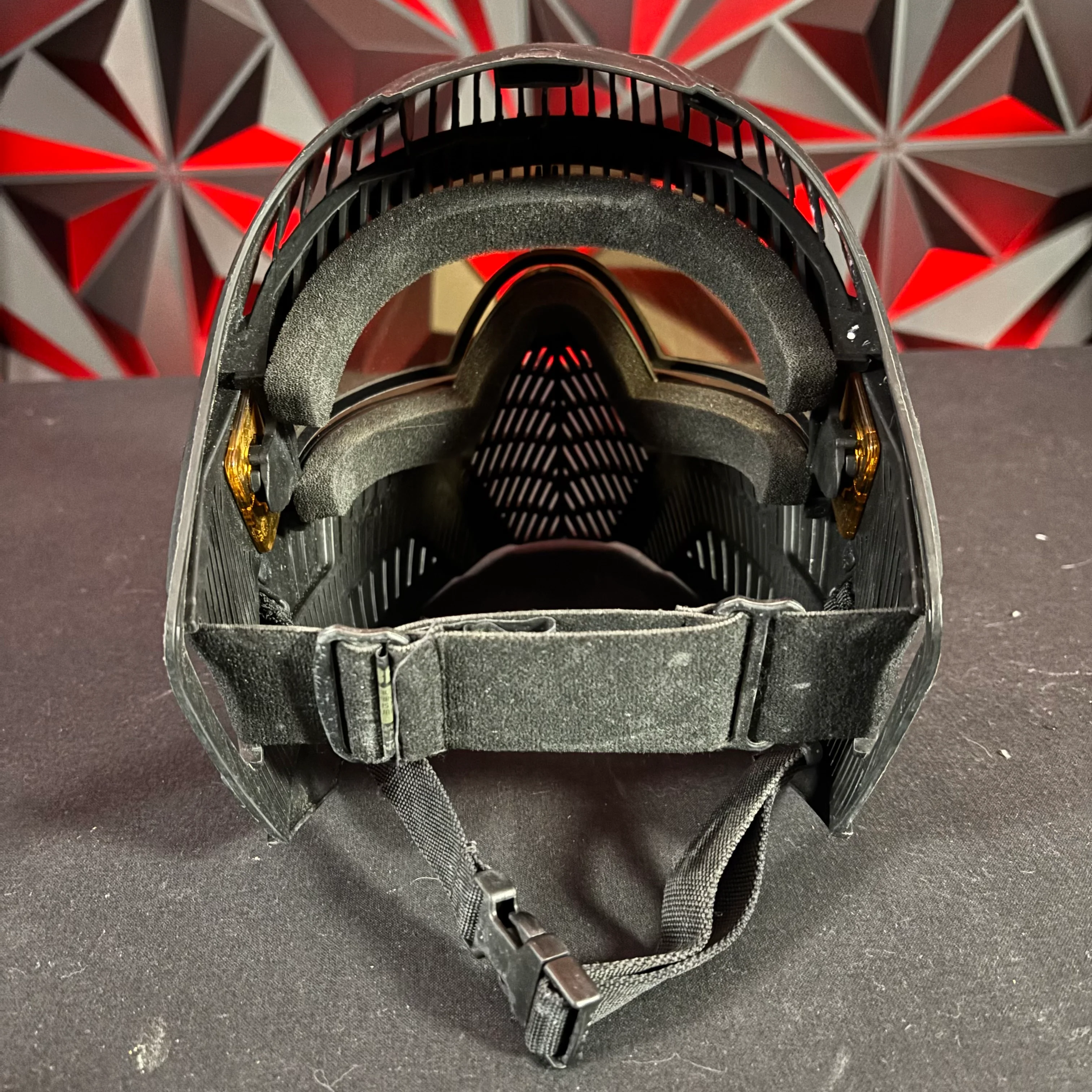 Used Carbon OPR Paintball Mask - Black - Image 3