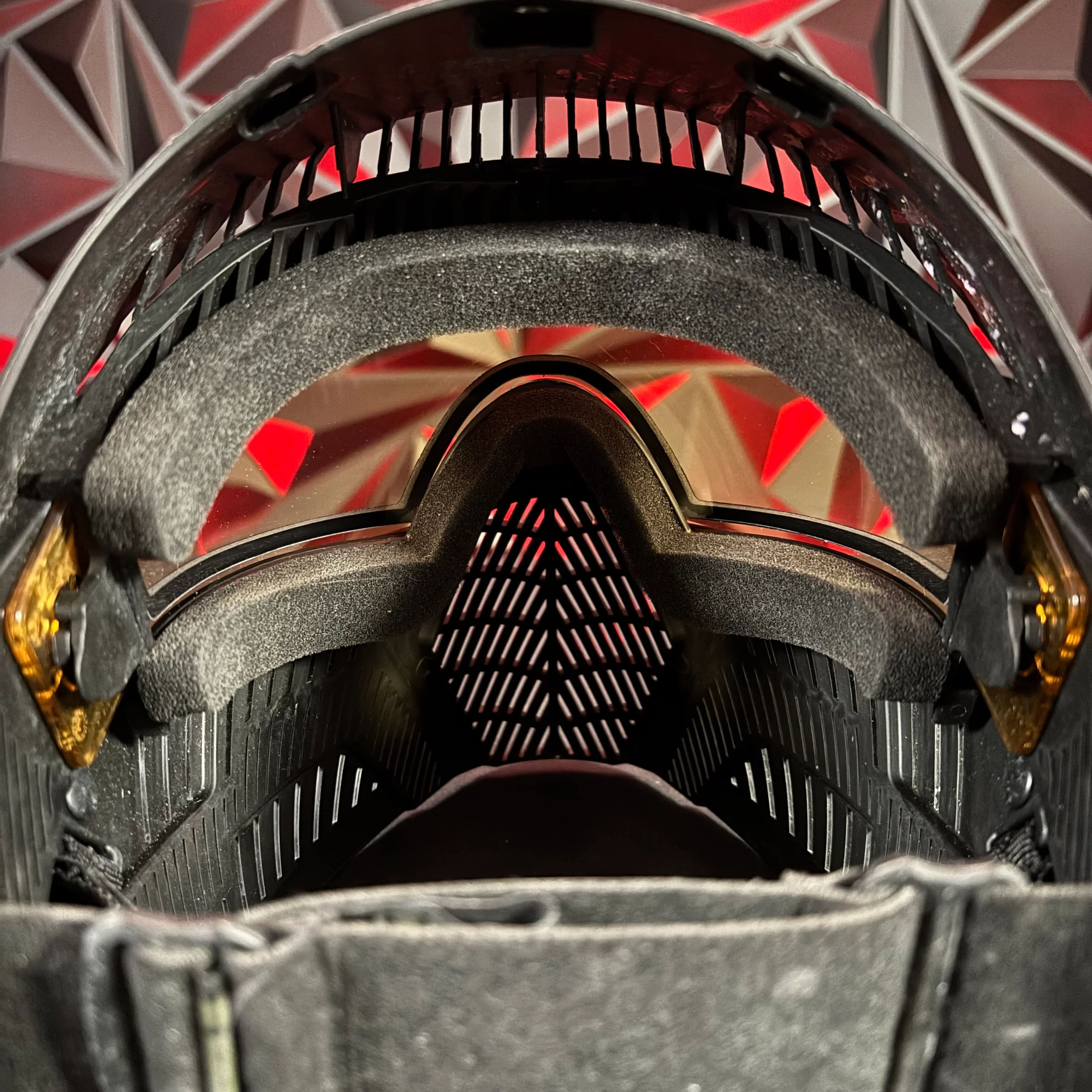 Used Carbon OPR Paintball Mask - Black - Image 4