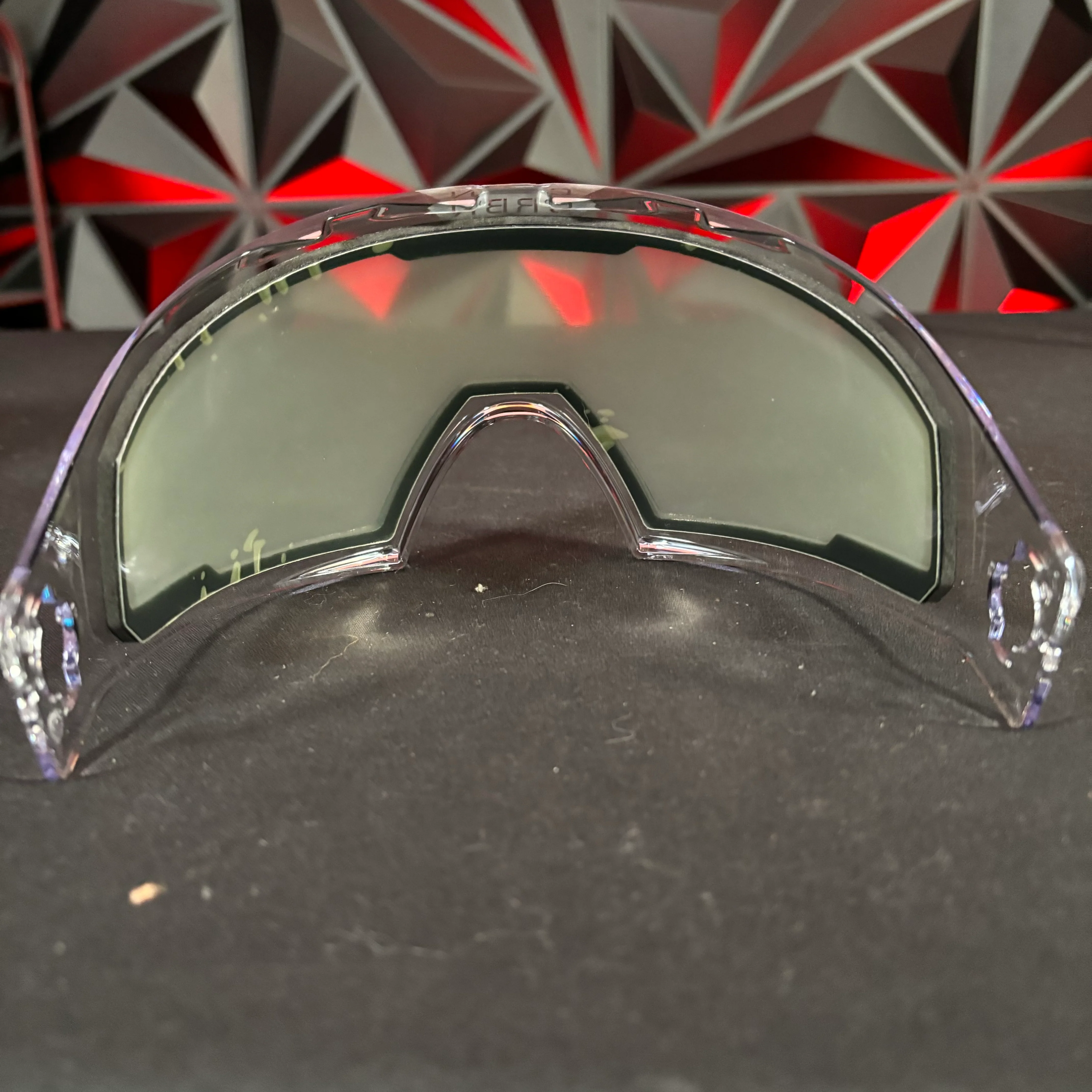 Used Carbon Paintball Lens - Clear - Image 2