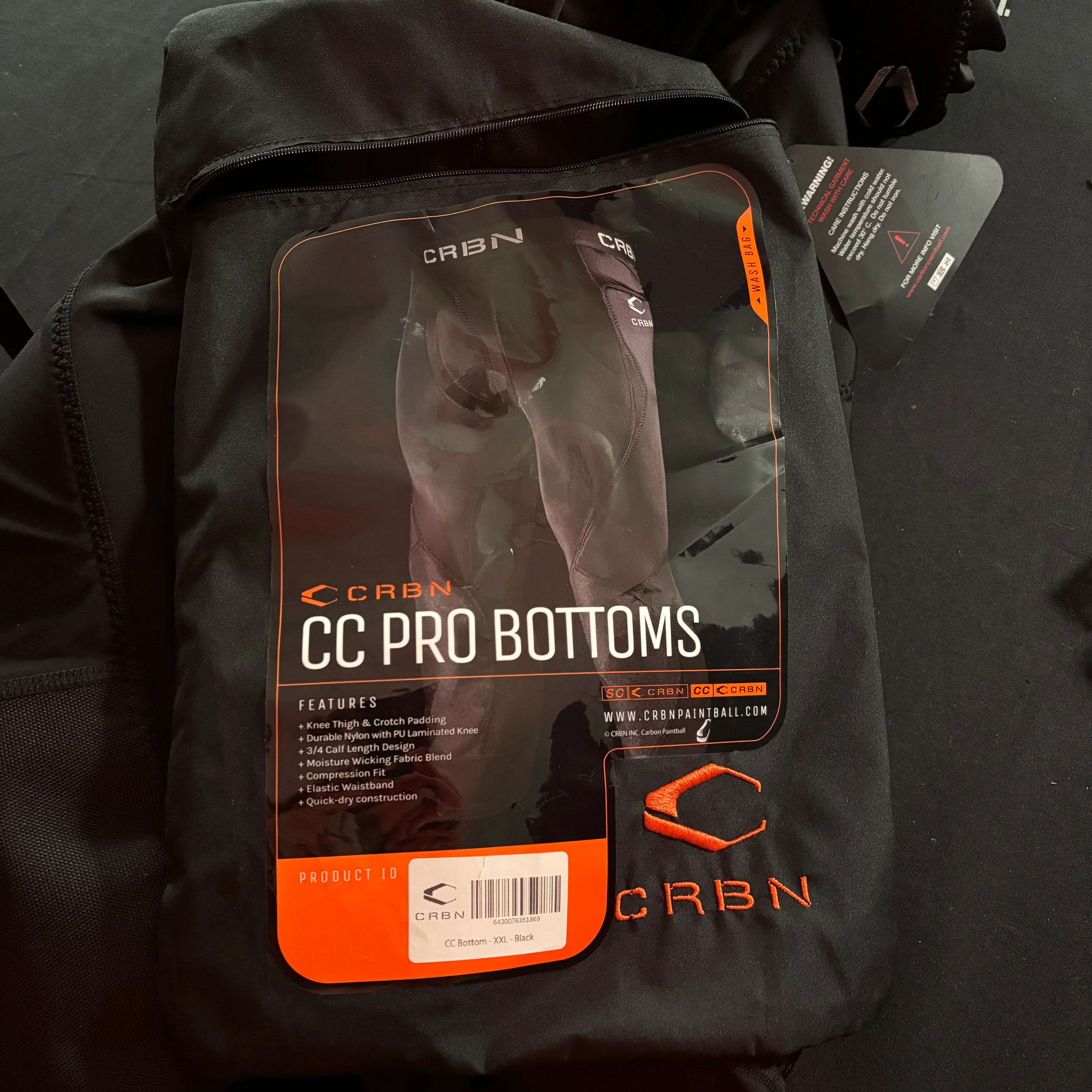 Used Carbon CC Protective Bottoms - XXL - Image 3