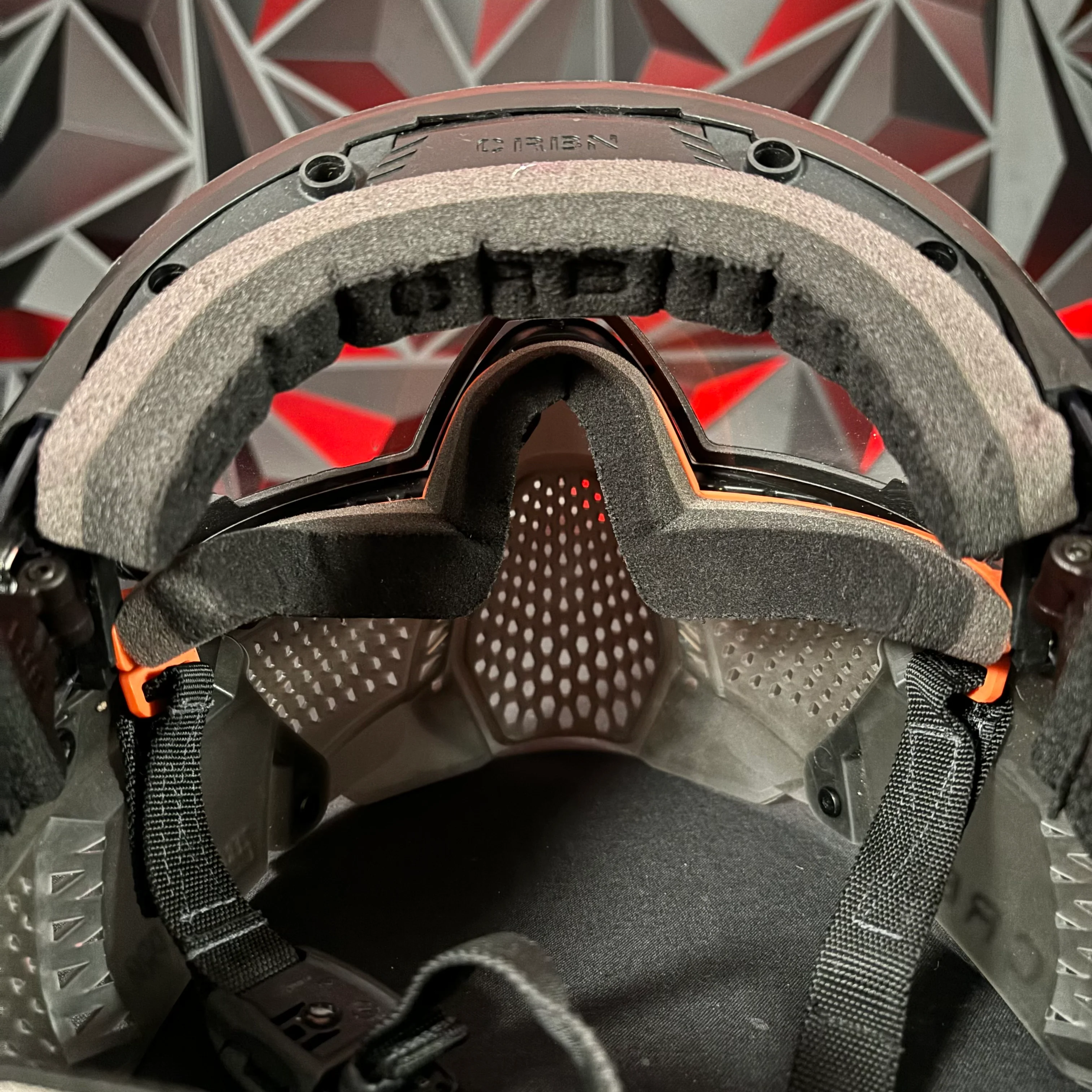 Used Carbon Zero Pro Paintball Mask - More Coverage - Smoke - Image 5