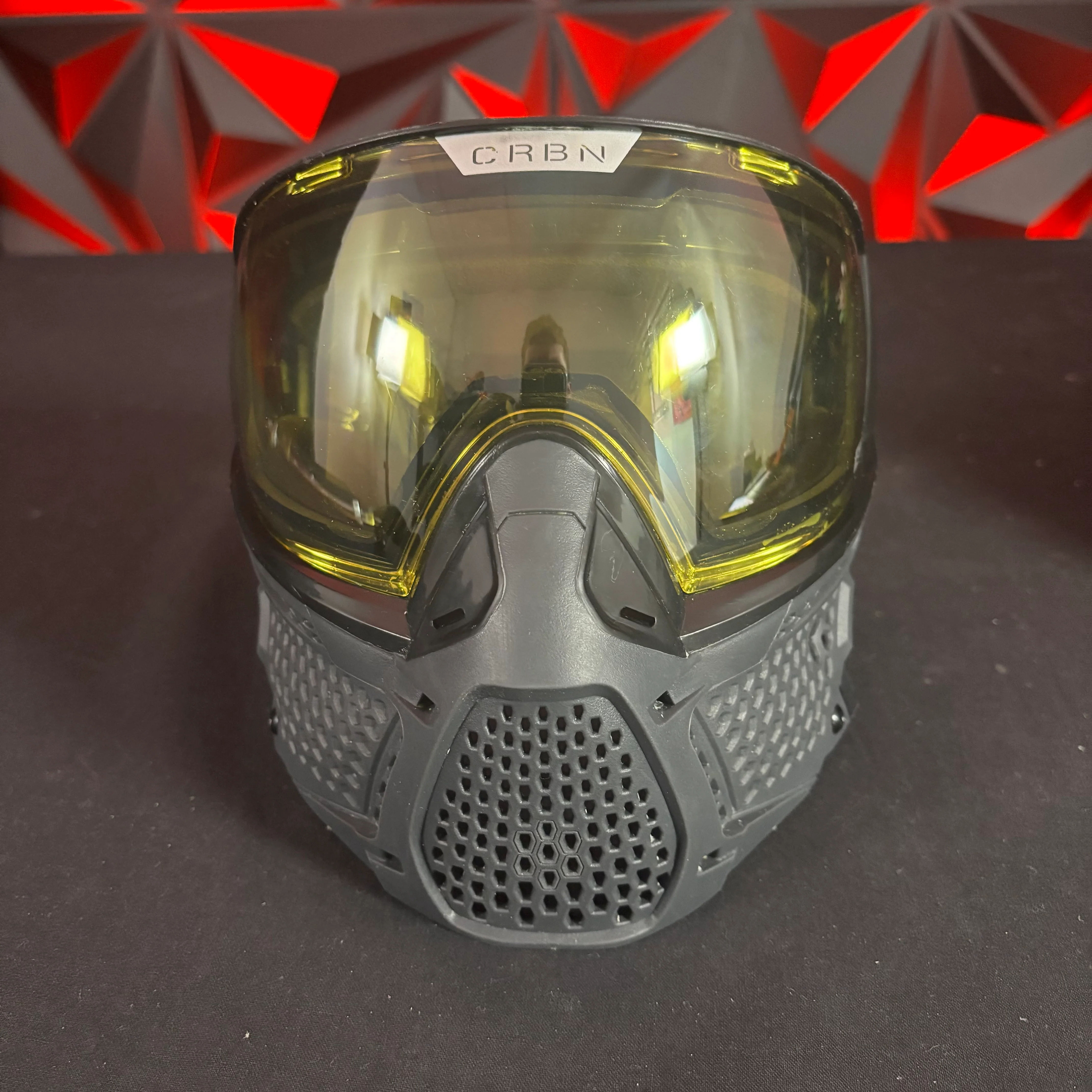 Used Carbon Zero SLD MORE Coverage Paintball Mask - Graphite - Image 2