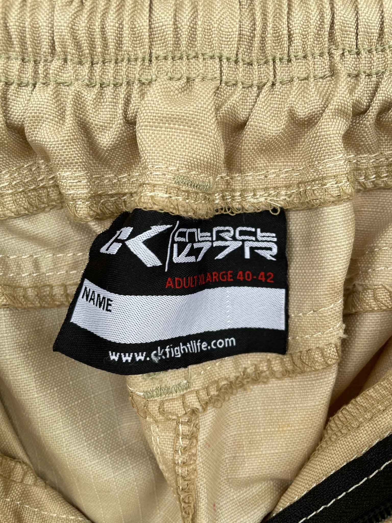 Used Contract Killer PJ Paintball Pants- Tan - X-Large (40-42) - Image 2