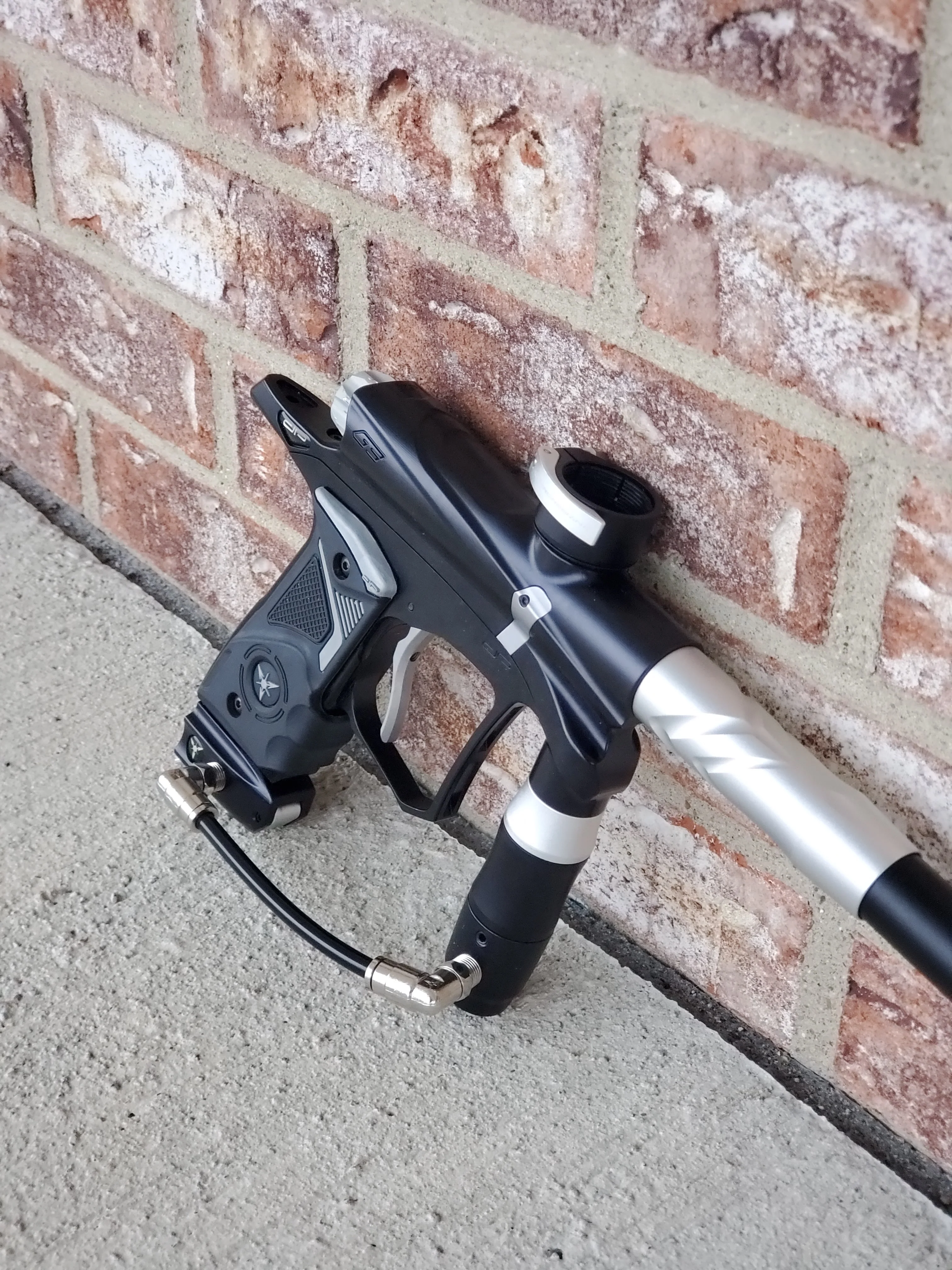 Used Dangerous Power G3 Paintball Gun - Black / Silver - Image 2