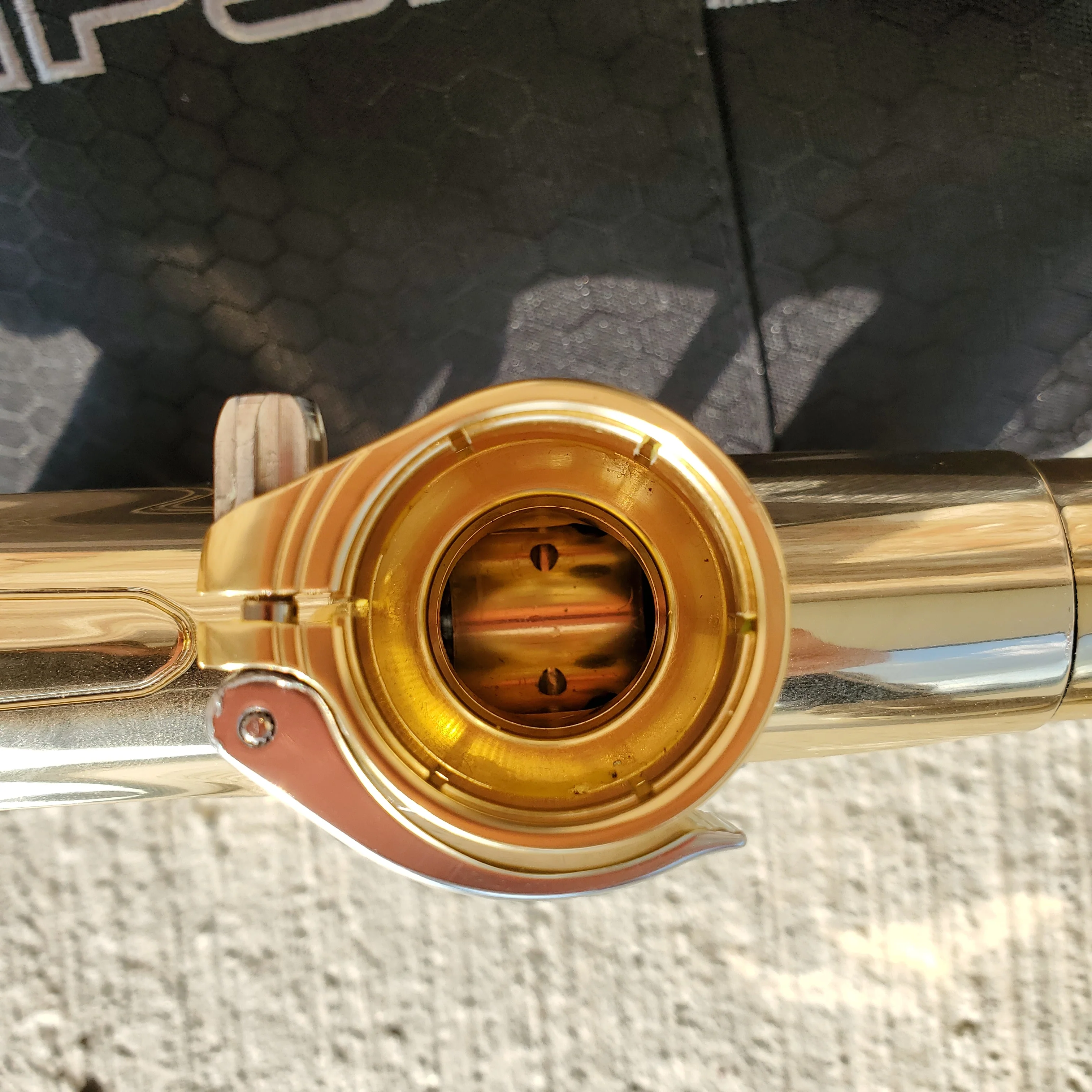 Used Dangerous Power G5 Paintball Gun - Gold / Silver - Image 7