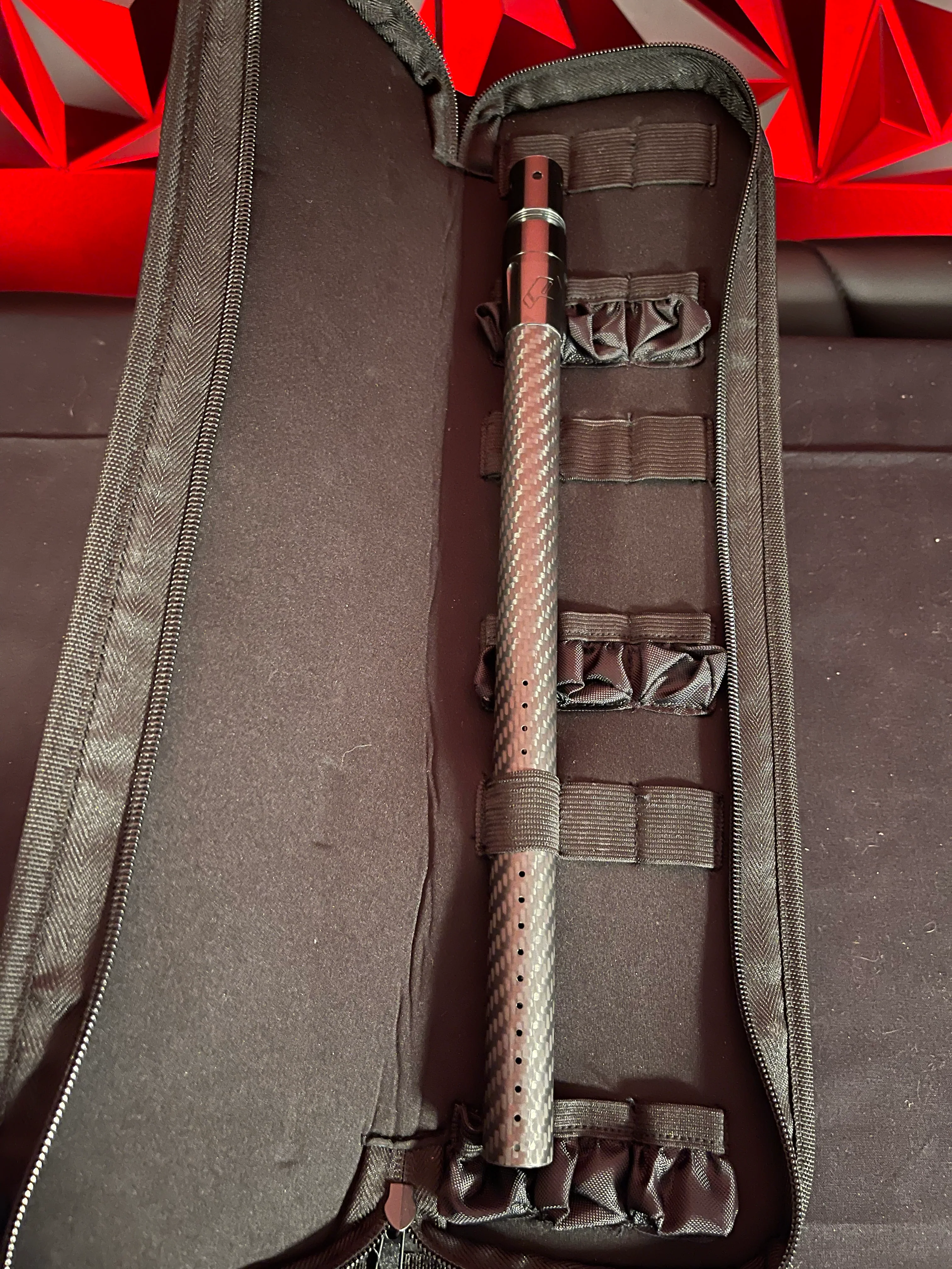 Used Deadlywinds Carbon Fiber 16" One Piece Barrel - Autococker Threaded - Image 3