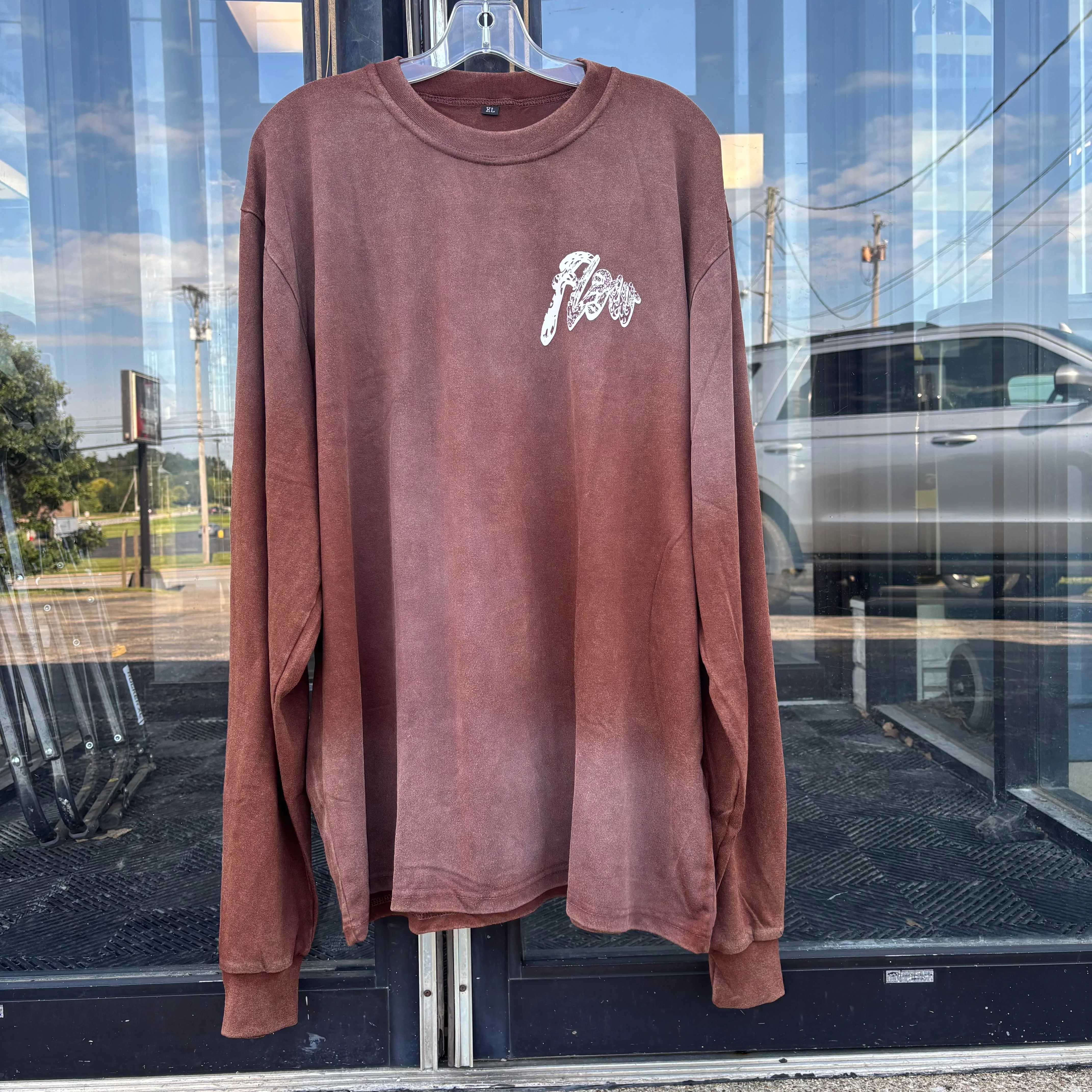 Used *Display* Flow long sleeve Denim - Brown - XL - Image 3