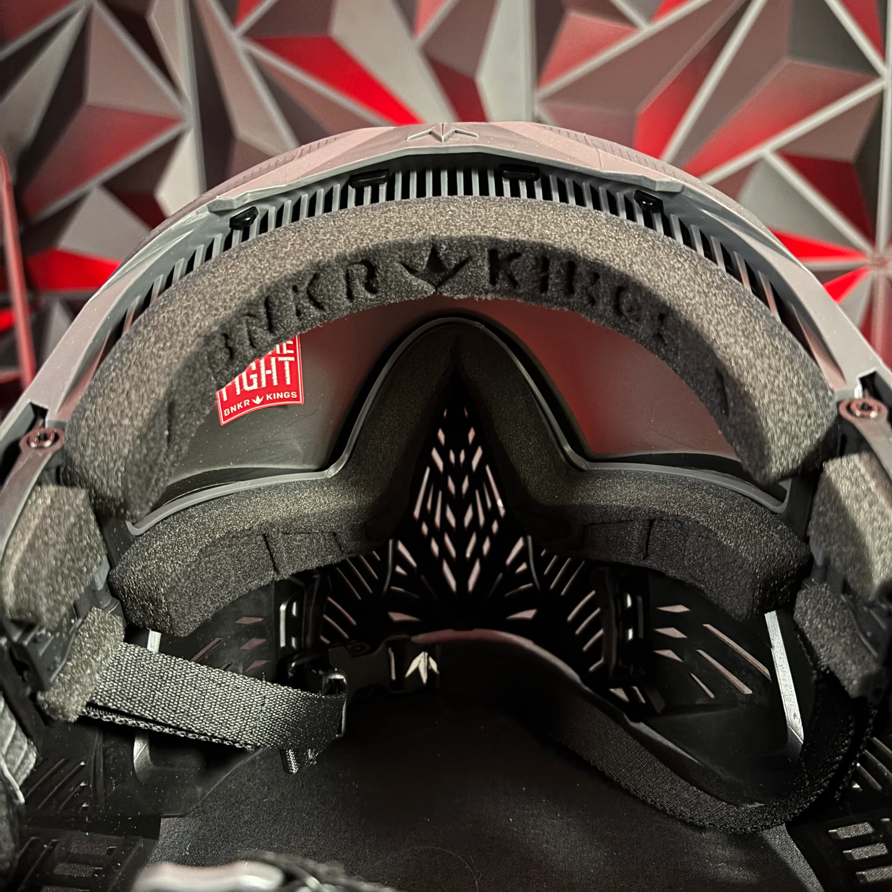 "Used" Display Model Virtue/Bunkerkings Vio/CMD Mask - Black Ninja - Image 4