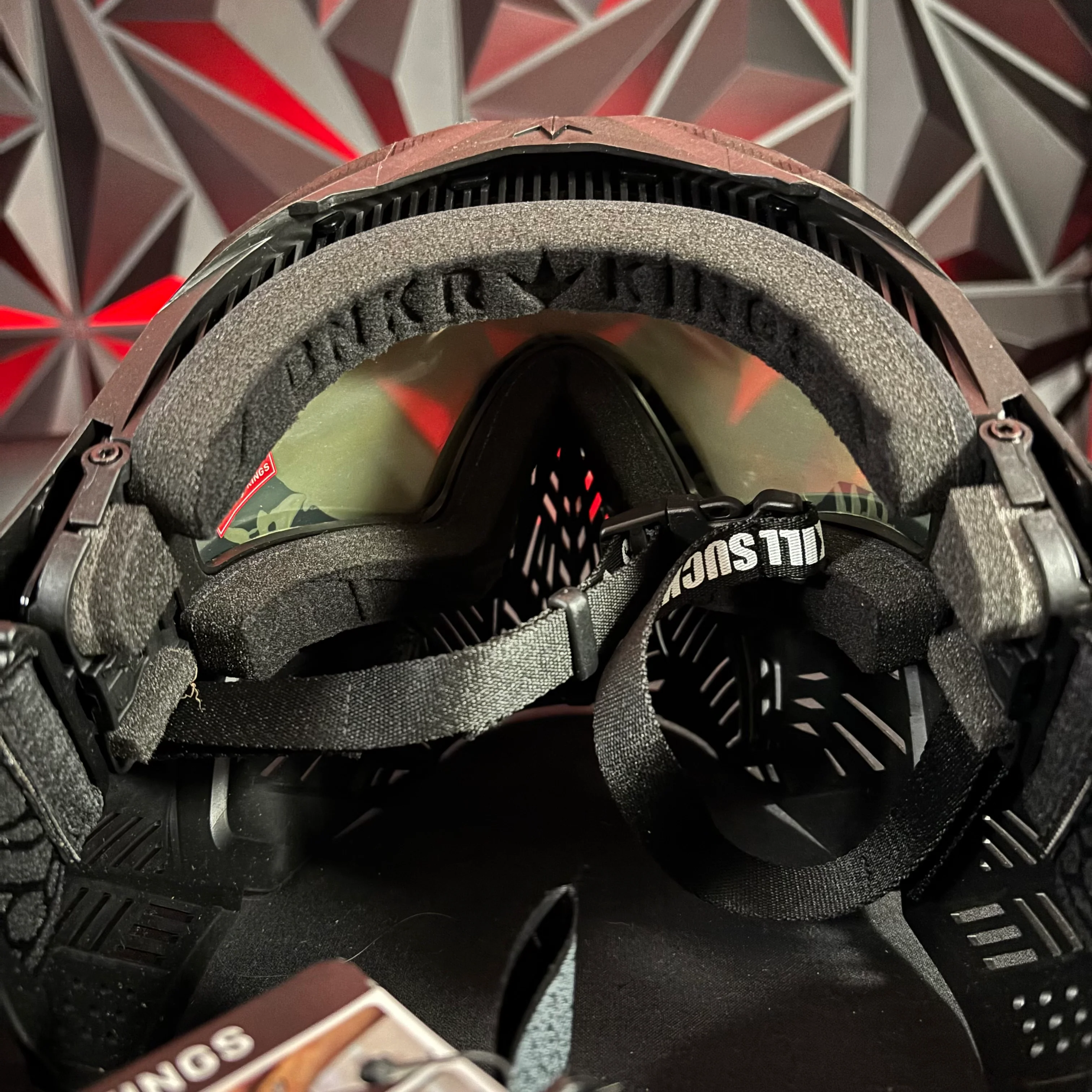 "Used" Display Model Virtue/Bunkerkings Vio/CMD Mask - Pitch Black - Image 4
