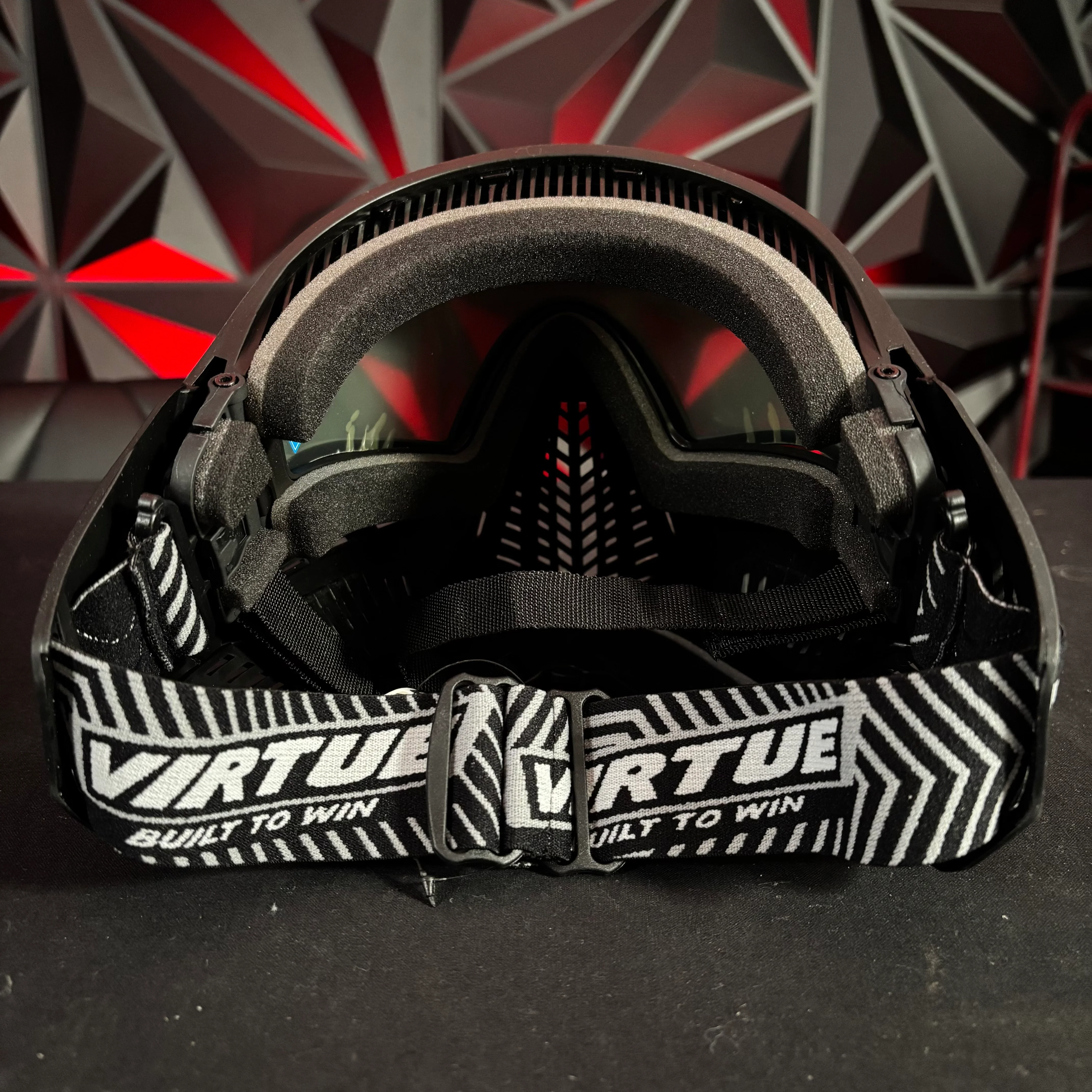 Used *Display* Virtue Vio Ascend Paintball Mask - Black Storm - Image 3