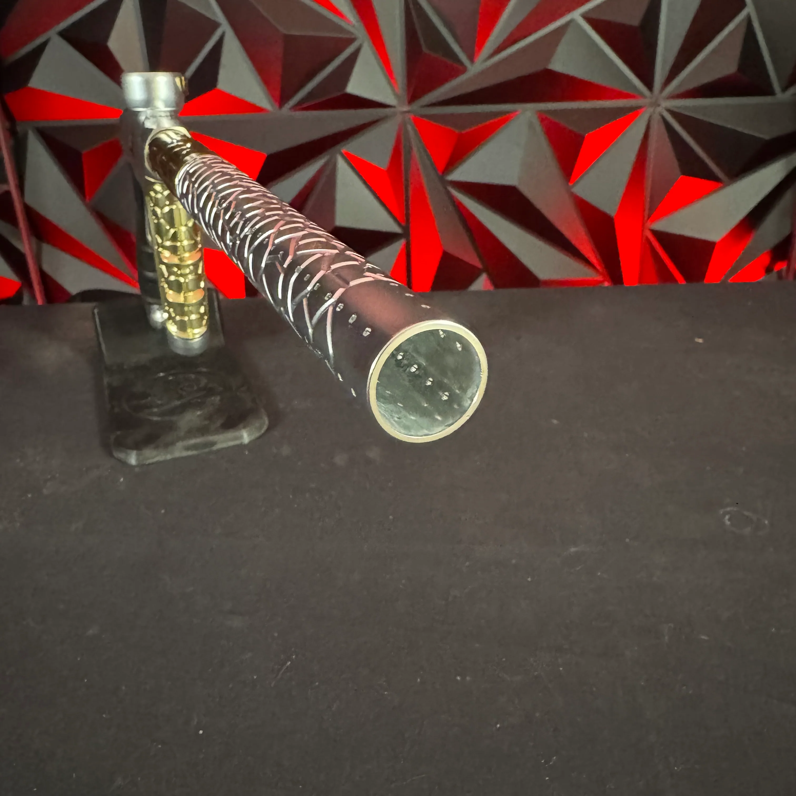 Used Adrenaline Luxe IDOL Paintball Gun - Silver/Gold w/Matching Mech Frame & Turbo Valve - Image 11