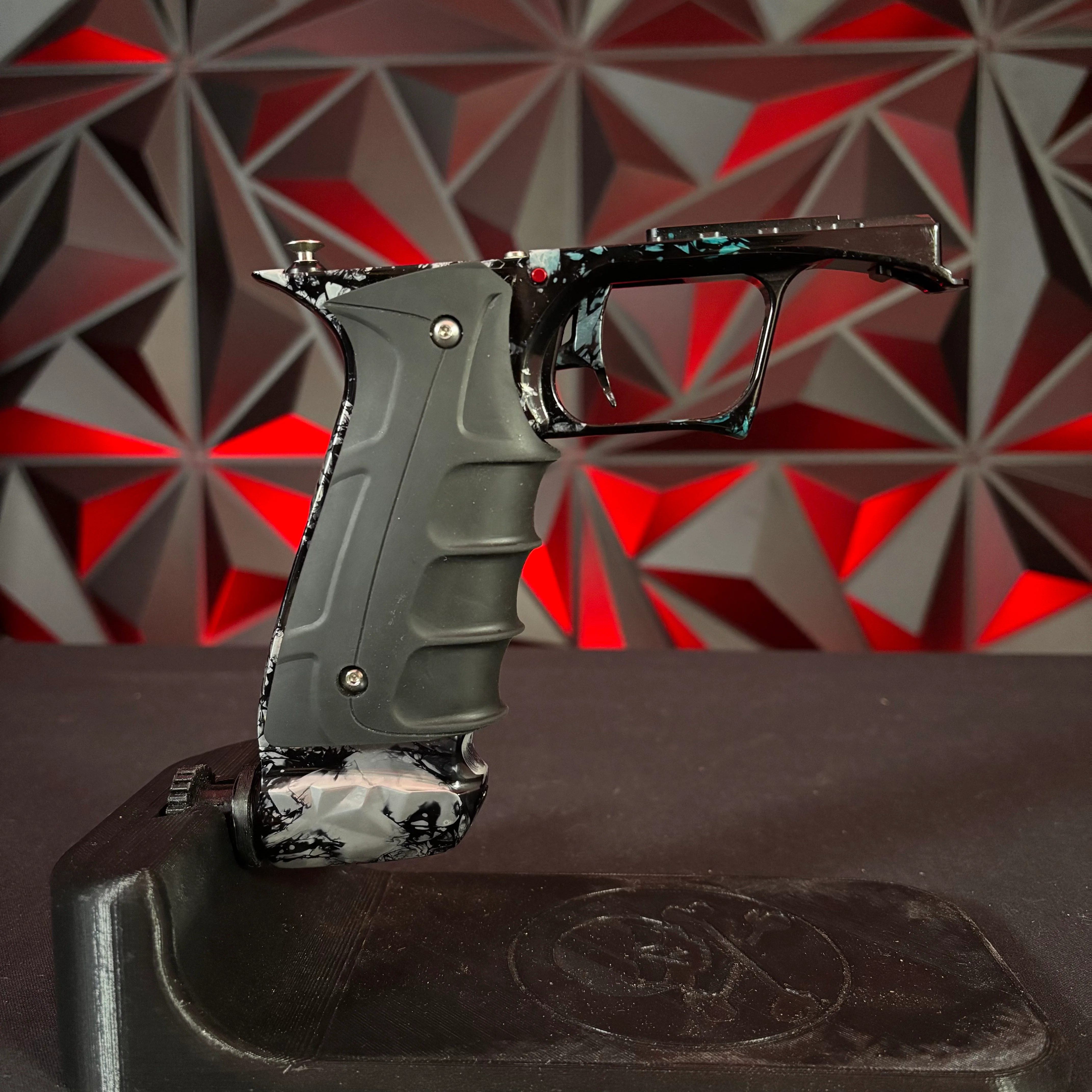 Used DLX LUXE "Adrenaline" TM40 Paintball Gun - Smokey Gem w/Matching Adrenaline Mech Frame - Image 12
