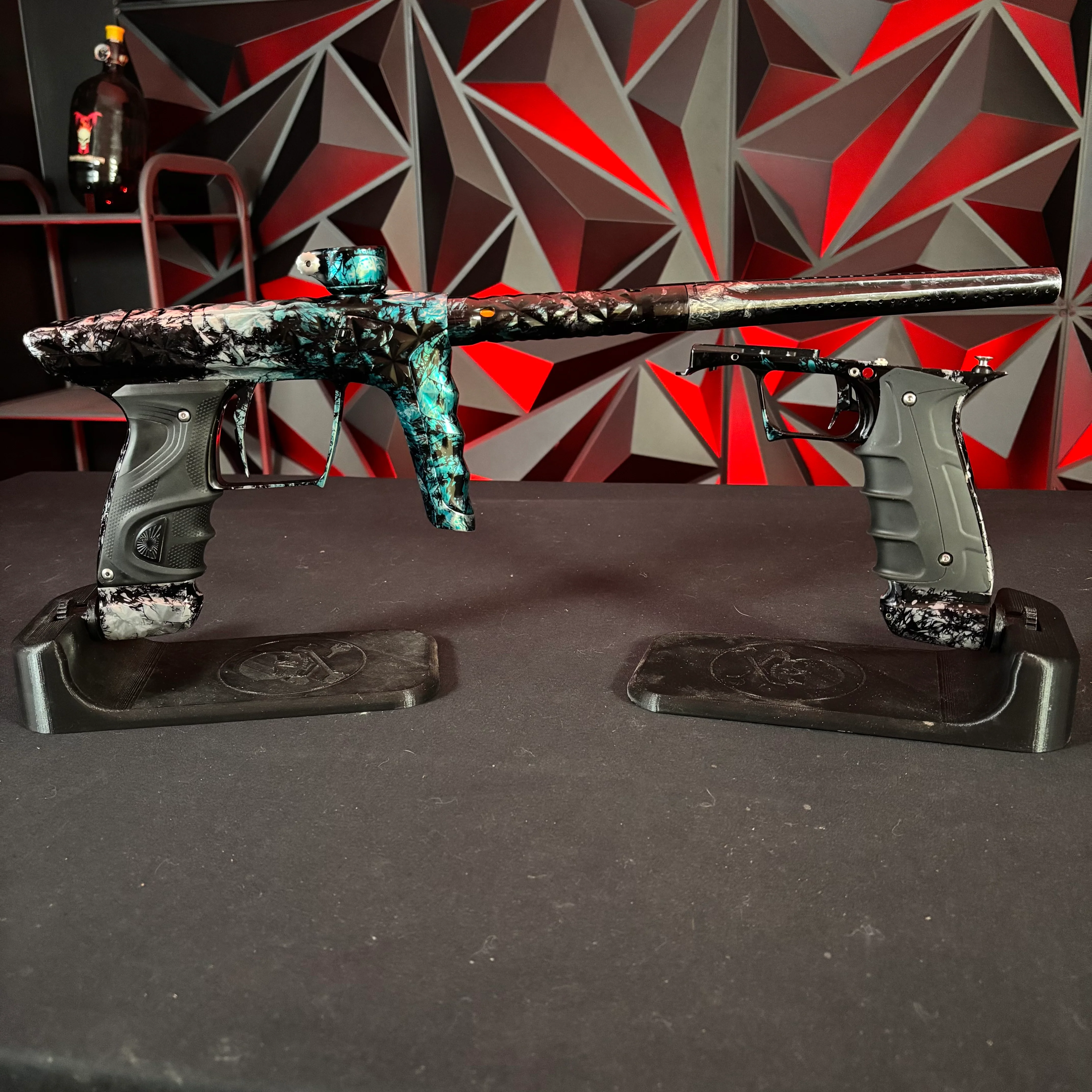 Used DLX LUXE "Adrenaline" TM40 Paintball Gun - Smokey Gem w/Matching Adrenaline Mech Frame - Image 13