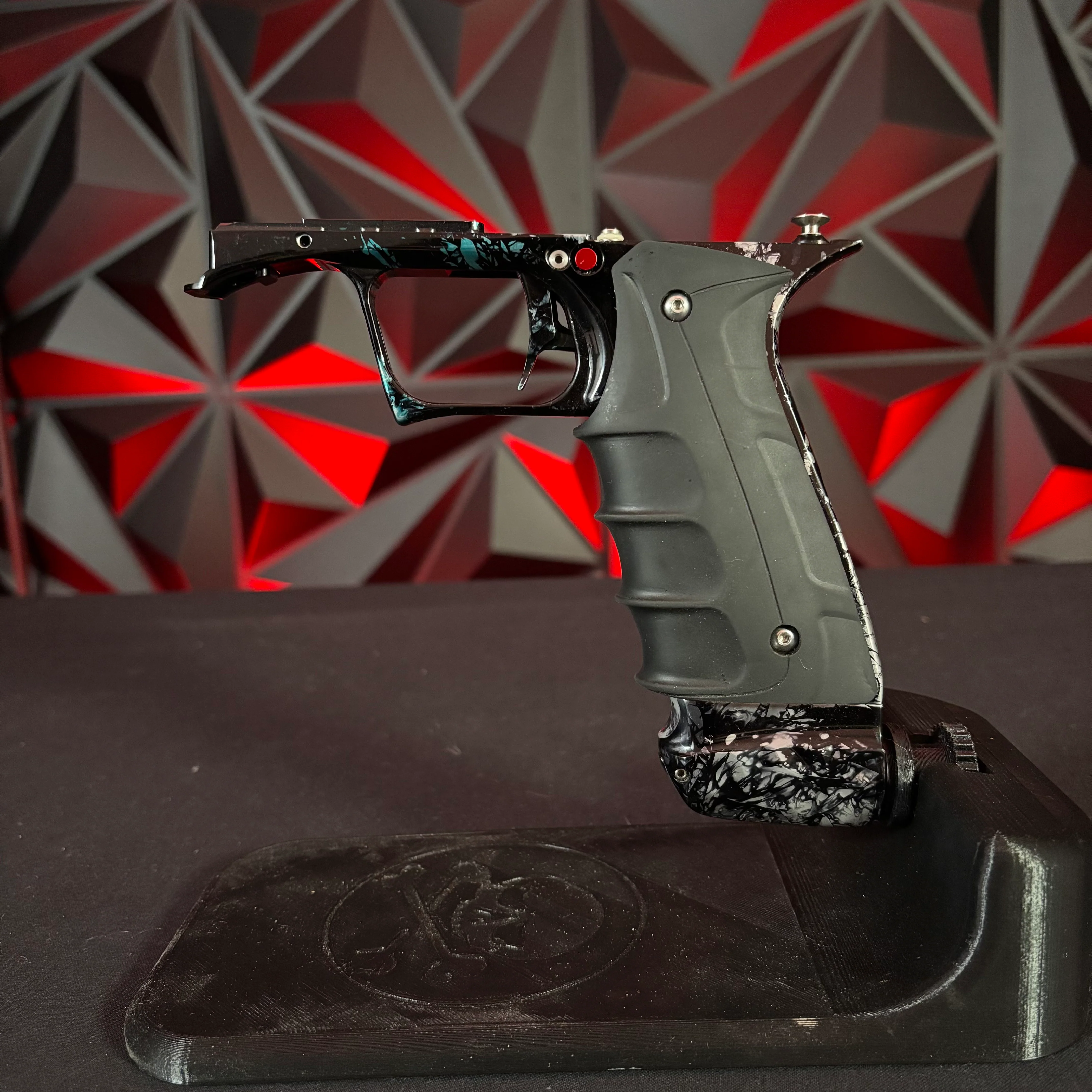 Used DLX LUXE "Adrenaline" TM40 Paintball Gun - Smokey Gem w/Matching Adrenaline Mech Frame - Image 14