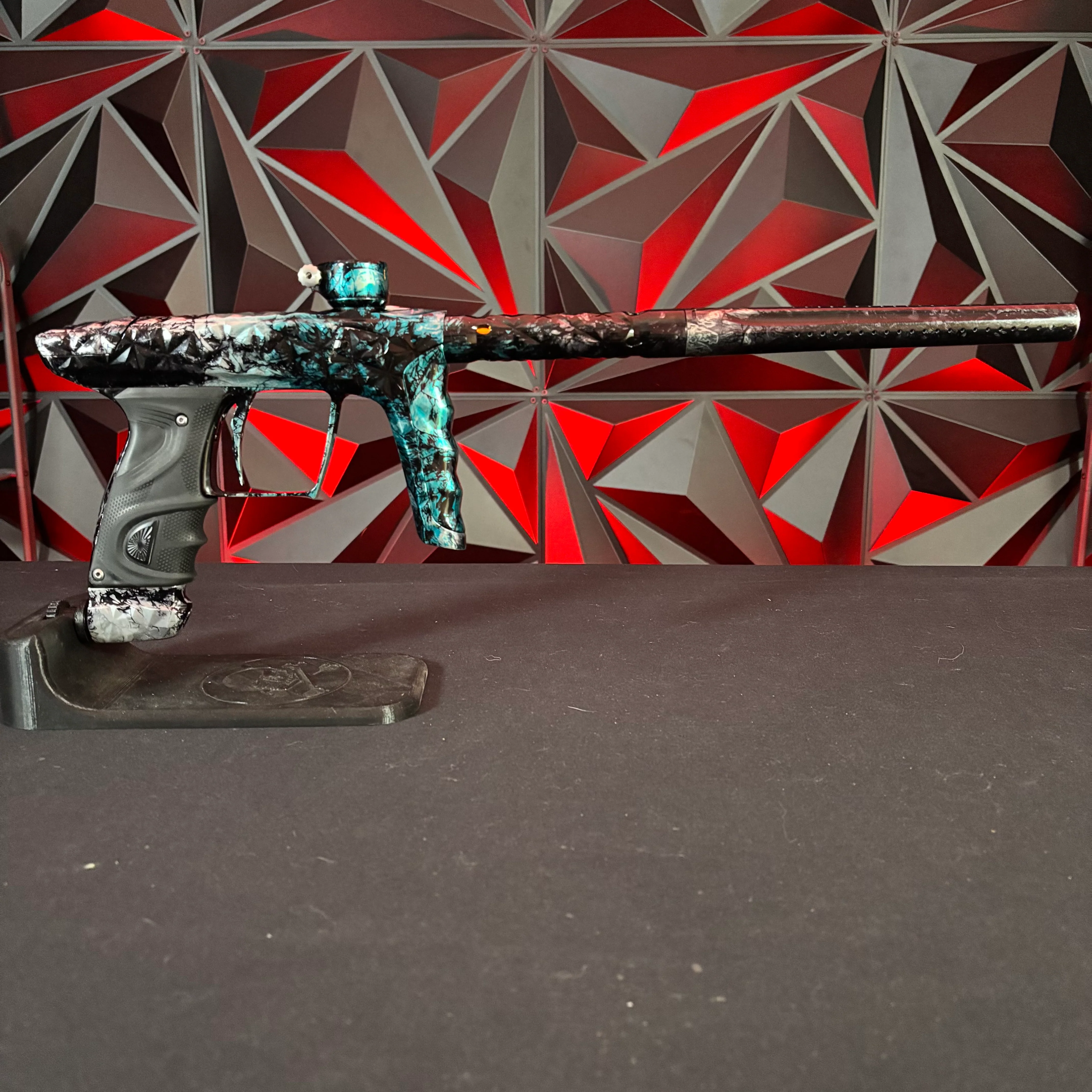Used DLX LUXE "Adrenaline" TM40 Paintball Gun - Smokey Gem w/Matching Adrenaline Mech Frame - Image 6
