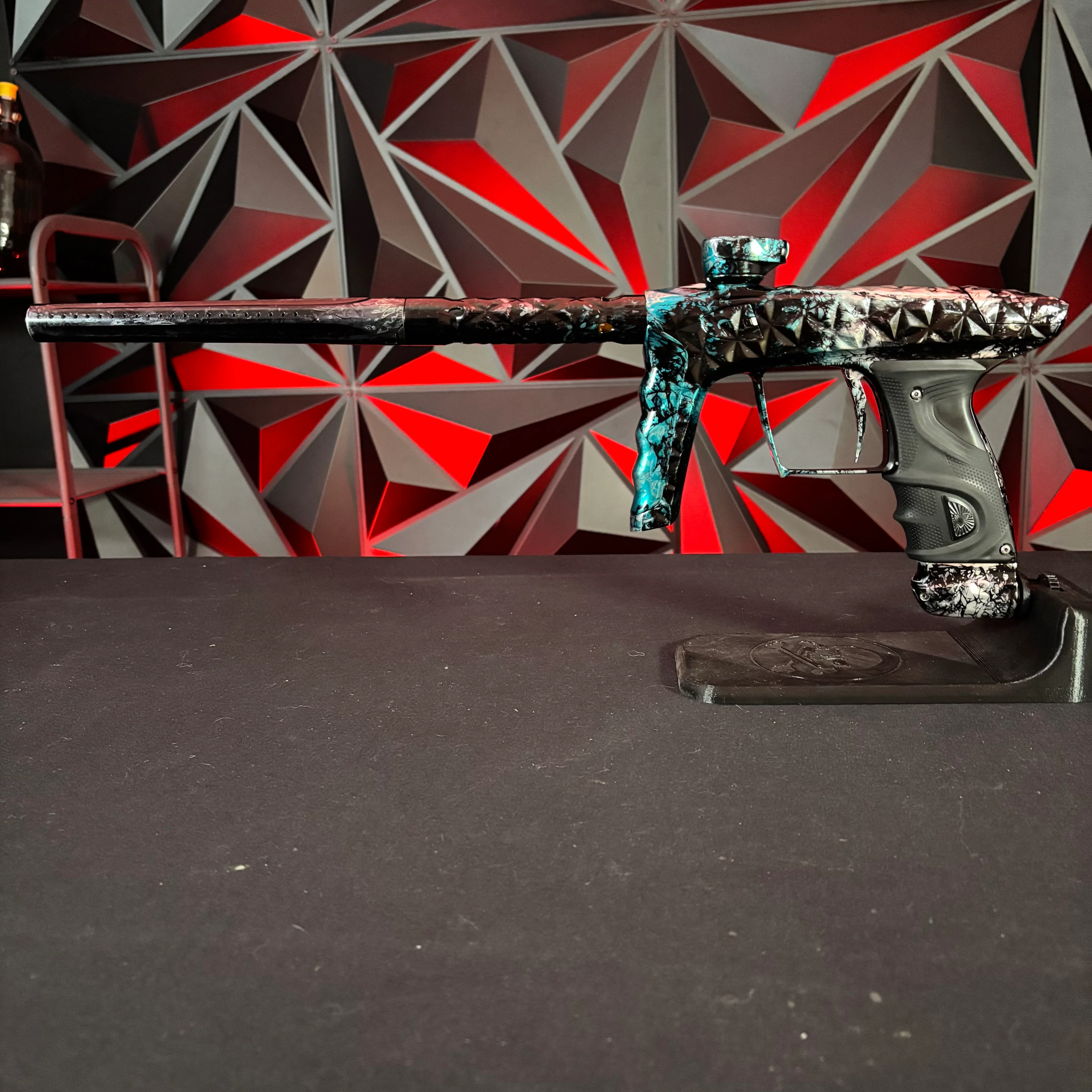 Used DLX LUXE "Adrenaline" TM40 Paintball Gun - Smokey Gem w/Matching Adrenaline Mech Frame - Image 7