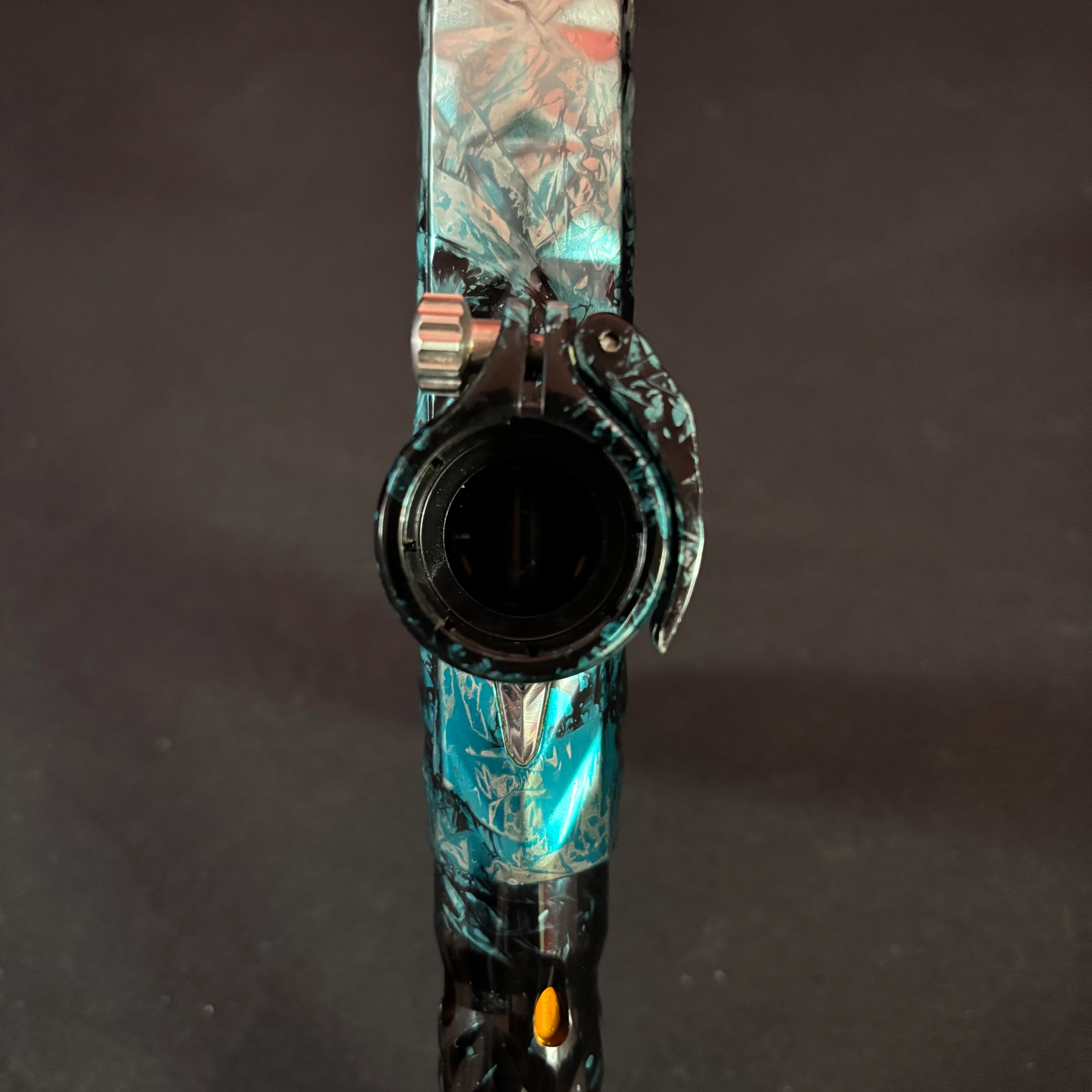 Used DLX LUXE "Adrenaline" TM40 Paintball Gun - Smokey Gem w/Matching Adrenaline Mech Frame - Image 9