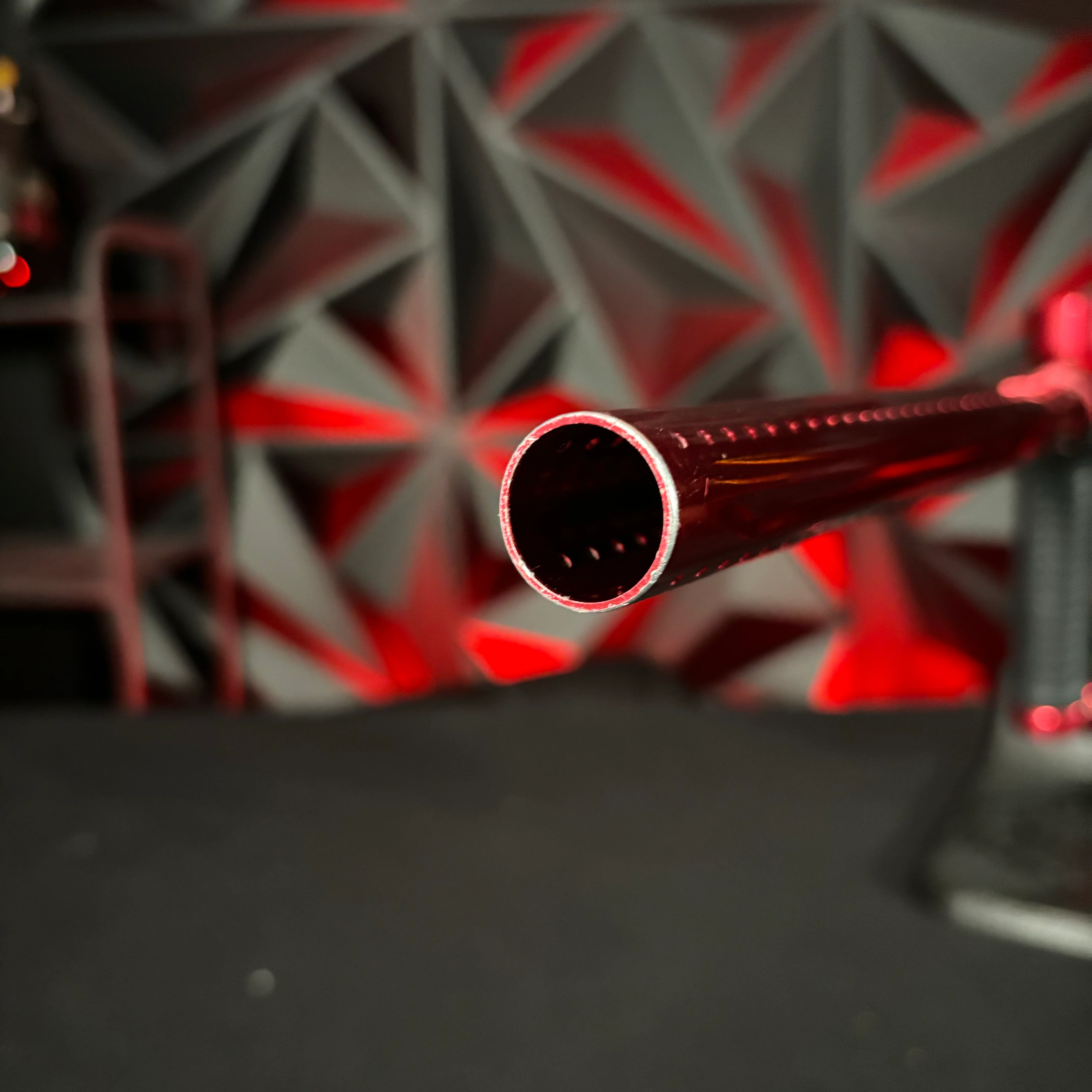 Used DLX Luxe ICE Paintball Gun - Polished Red w/Infamous Deuce Trigger - Image 10