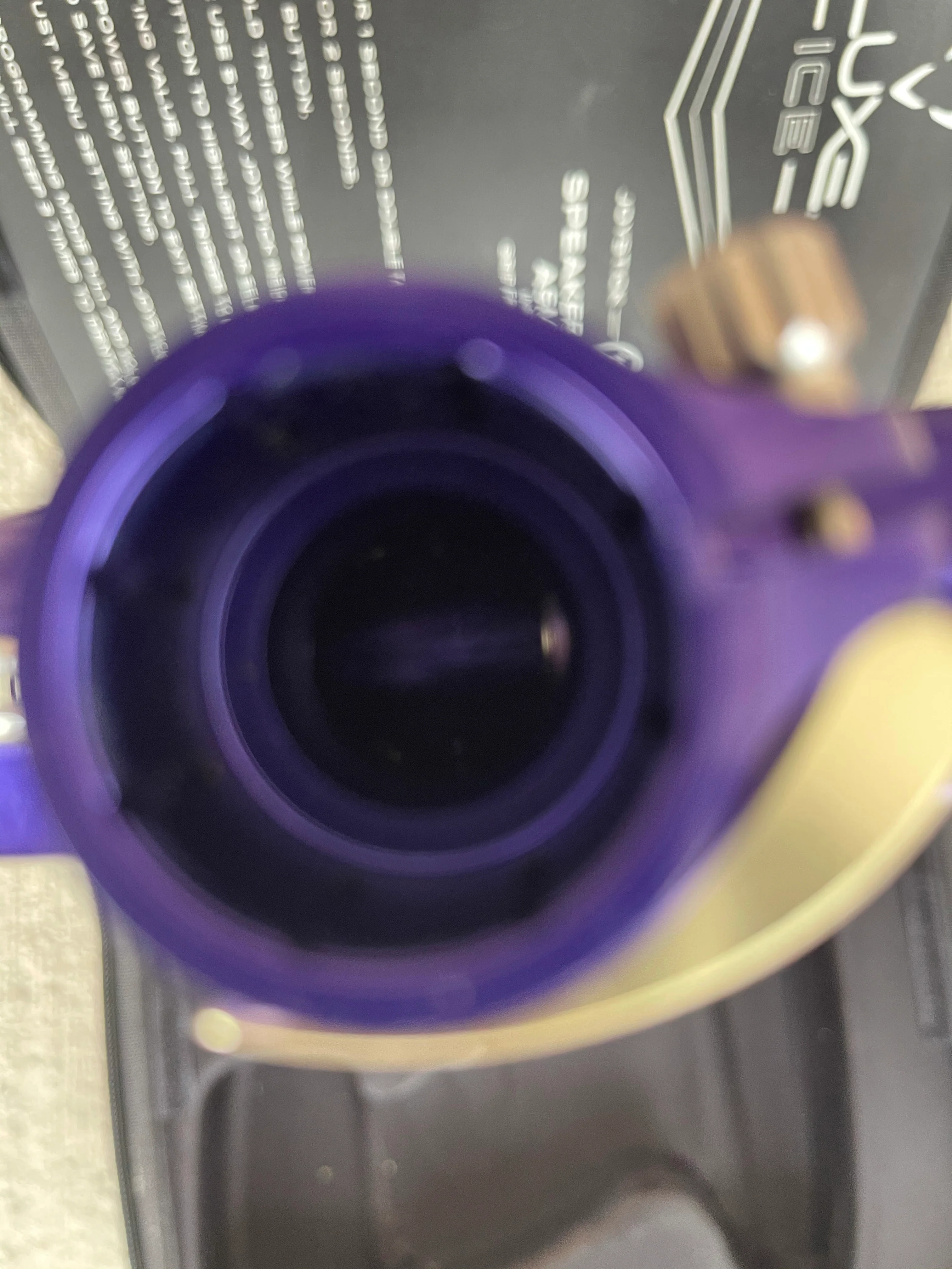 Used DLX Luxe Ice Paintball Gun - Gloss/Purple - Image 6