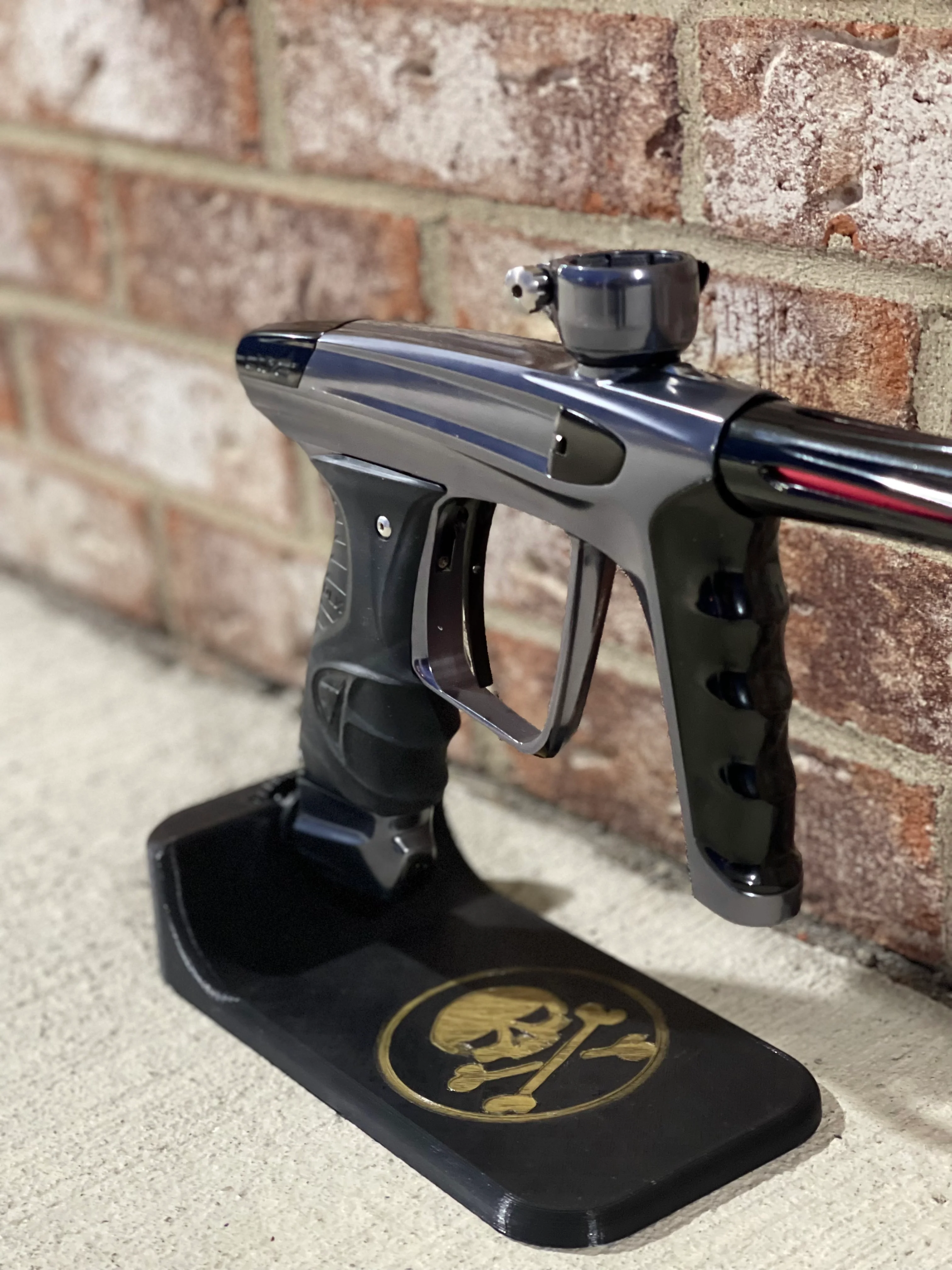 Used DLX Luxe X Paintball Gun - Pewter / Black - Image 3