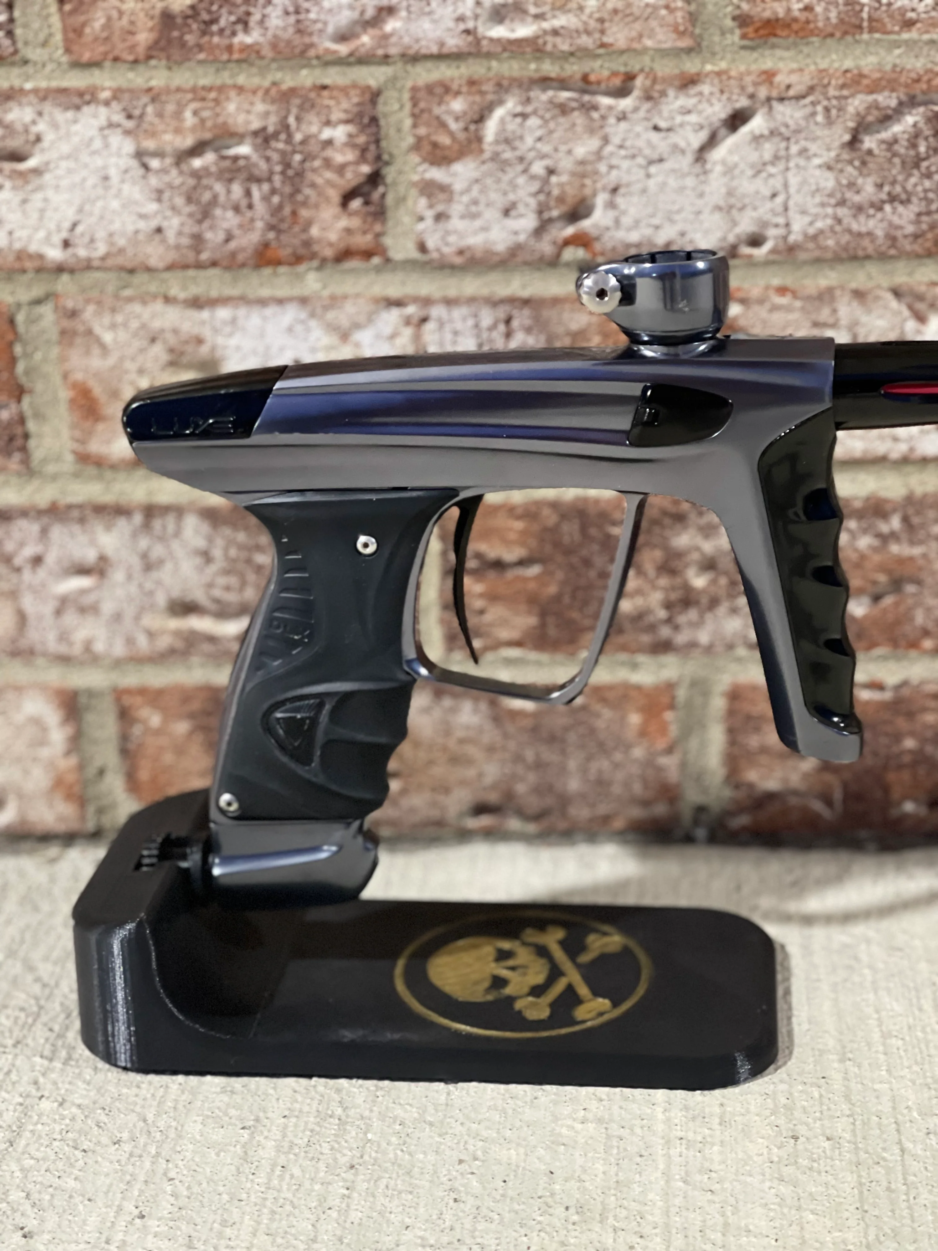 Used DLX Luxe X Paintball Gun - Pewter / Black - Image 5