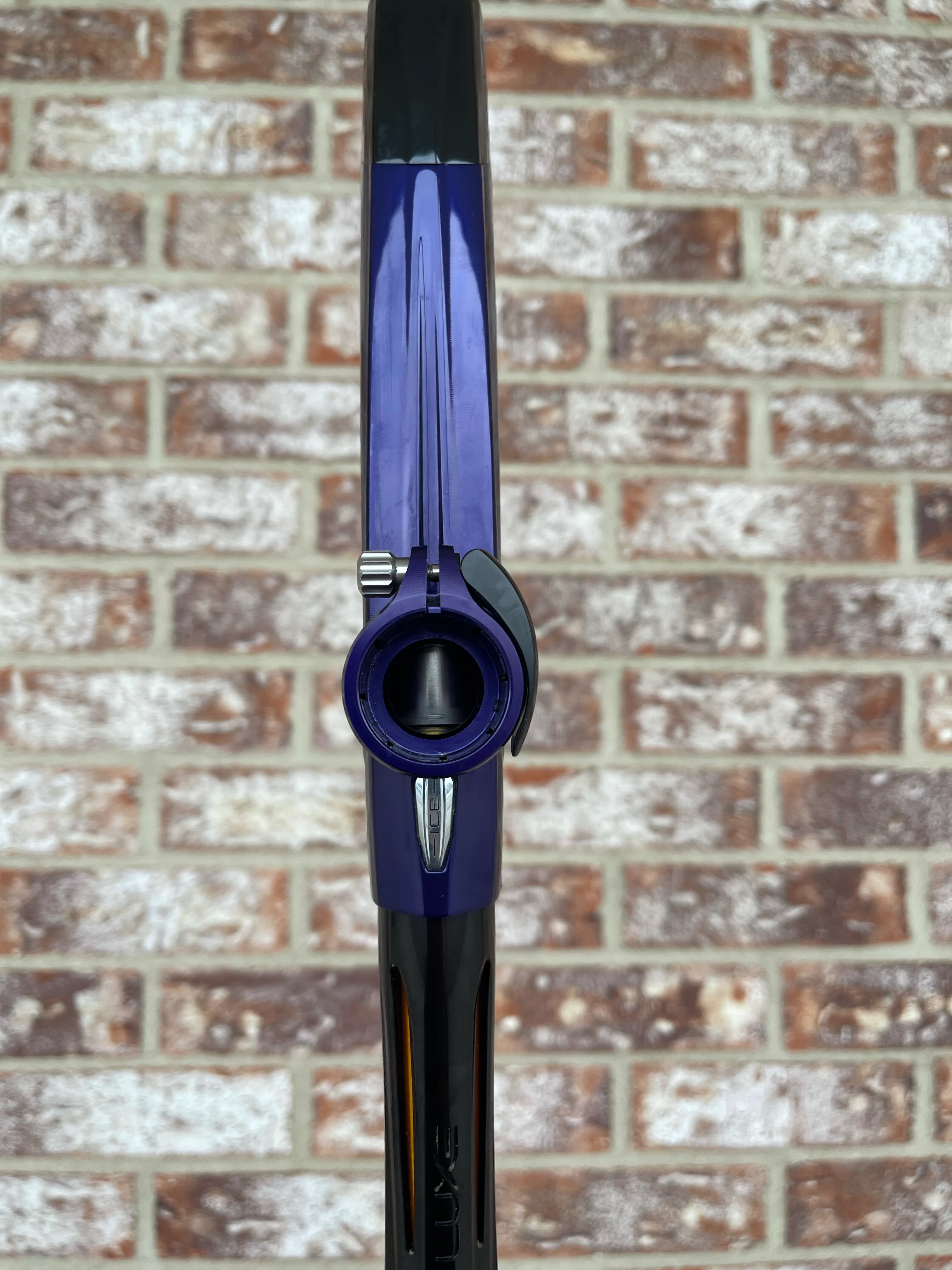 Used DLX Luxe Ice Paintball Gun - Purple / Black - Image 9