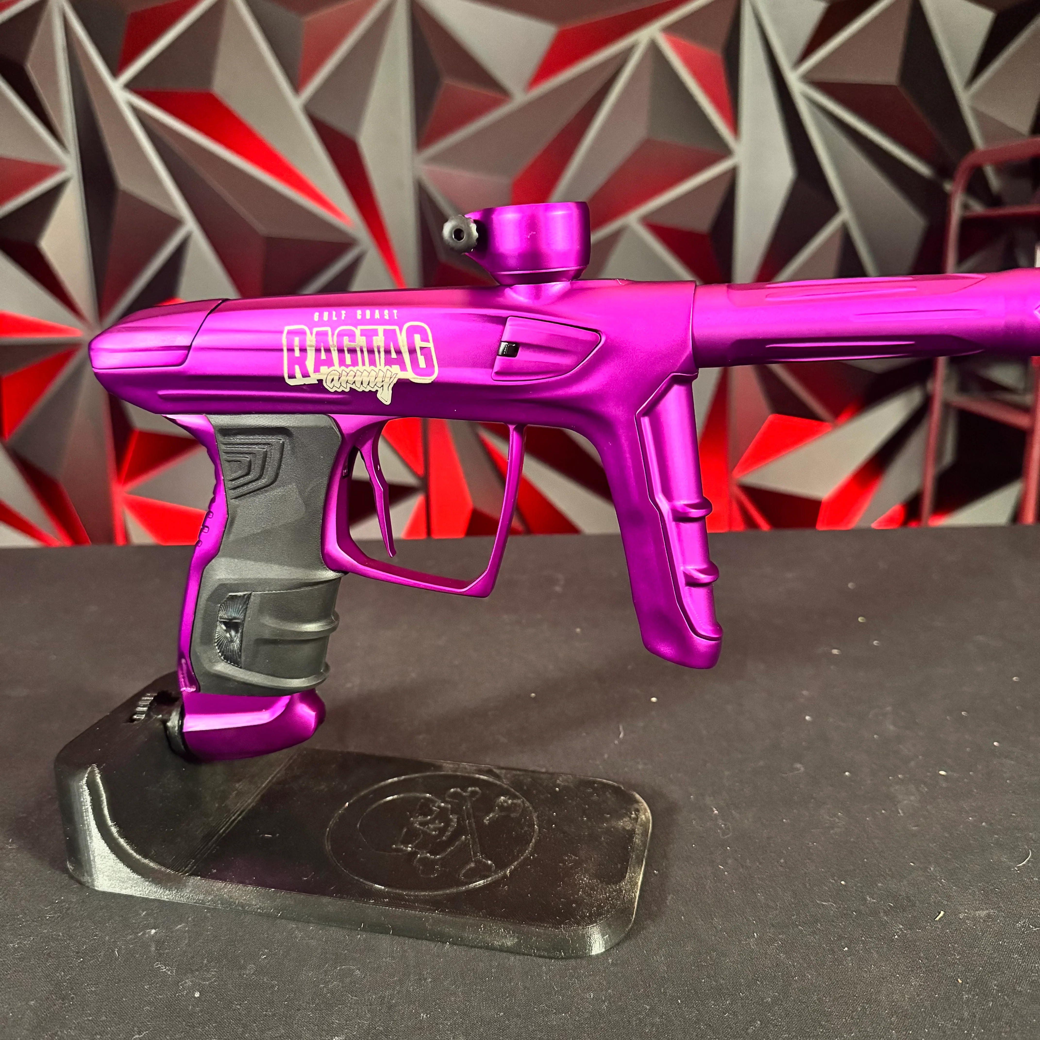 Used DLX Luxe IDOL Paintball Gun - Dust Purple "Rag Tag Army" - Image 4