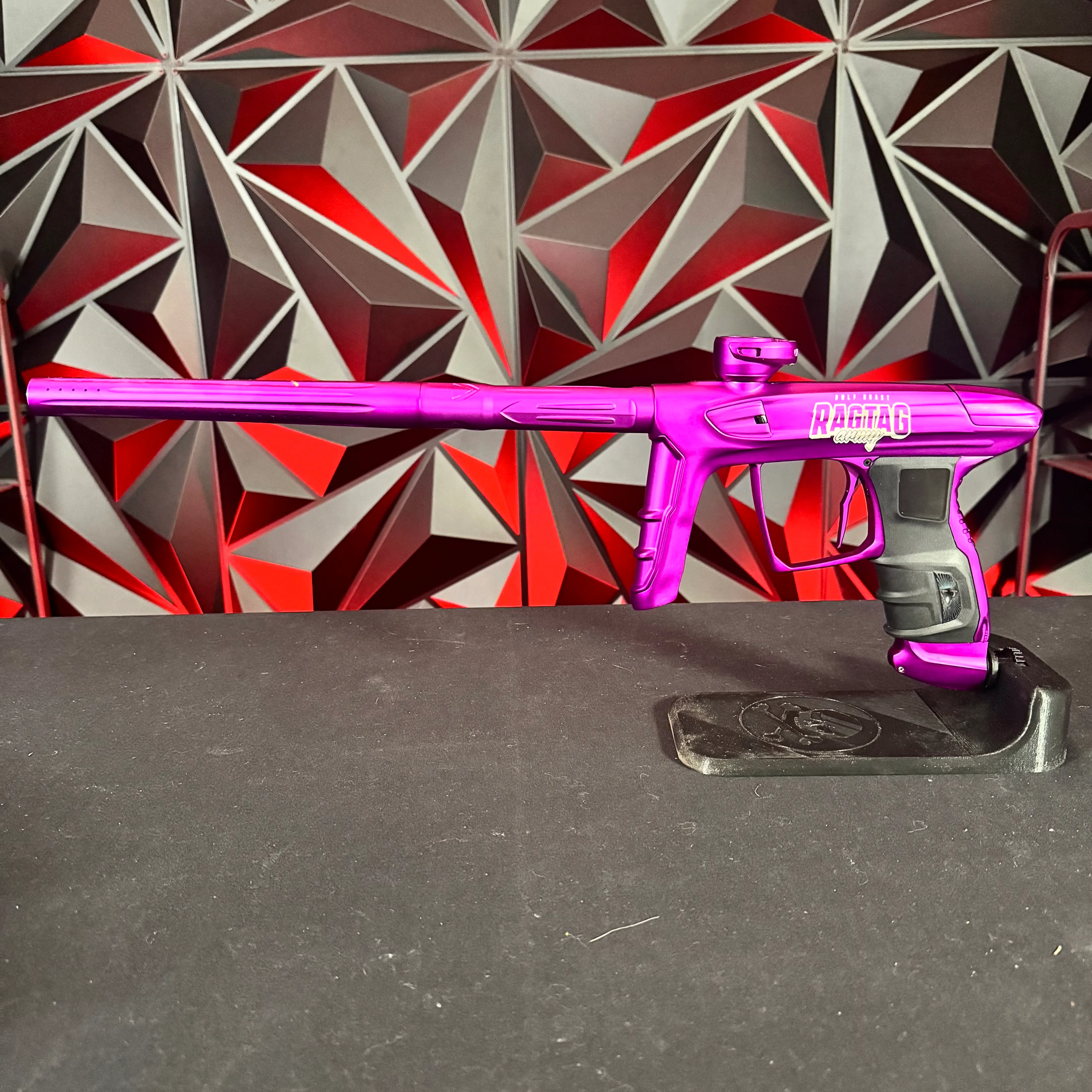 Used DLX Luxe IDOL Paintball Gun - Dust Purple "Rag Tag Army" - Image 7