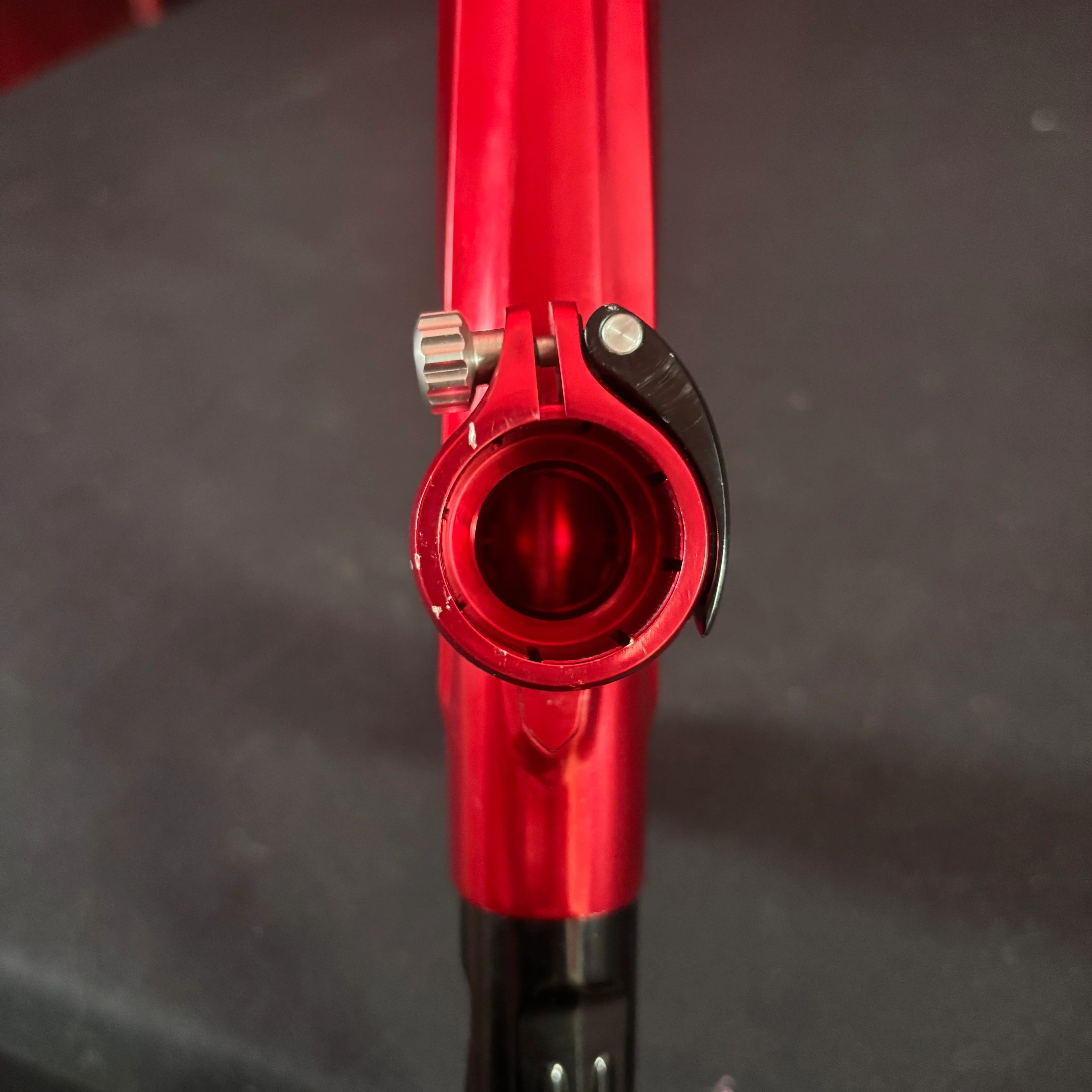 Used DLX Luxe IDOL Paintball Gun - Polished Red/ Polished Black - Image 9